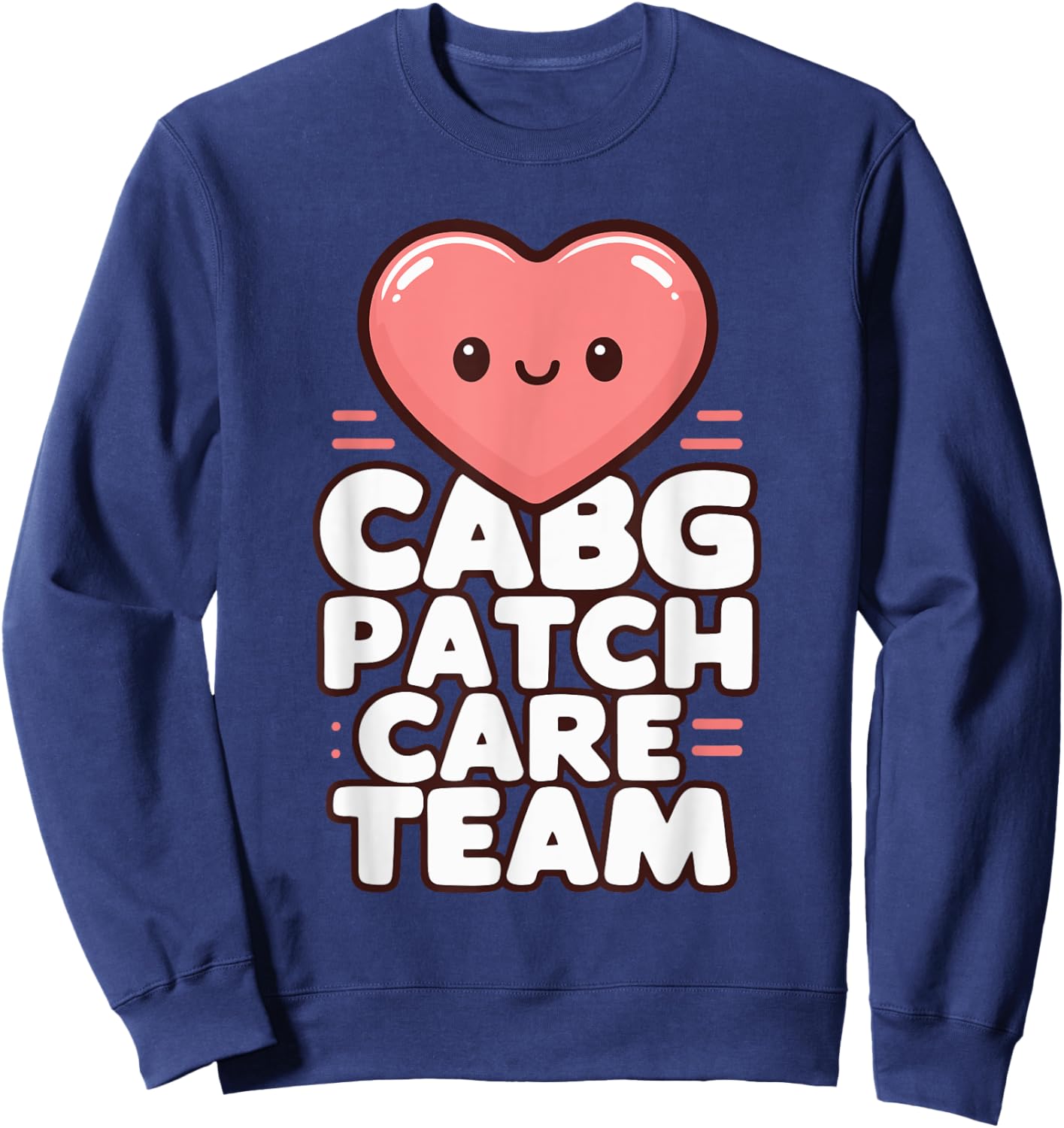 CABG Patch Care Team Sweatshirt - Sweatshirt | Navy