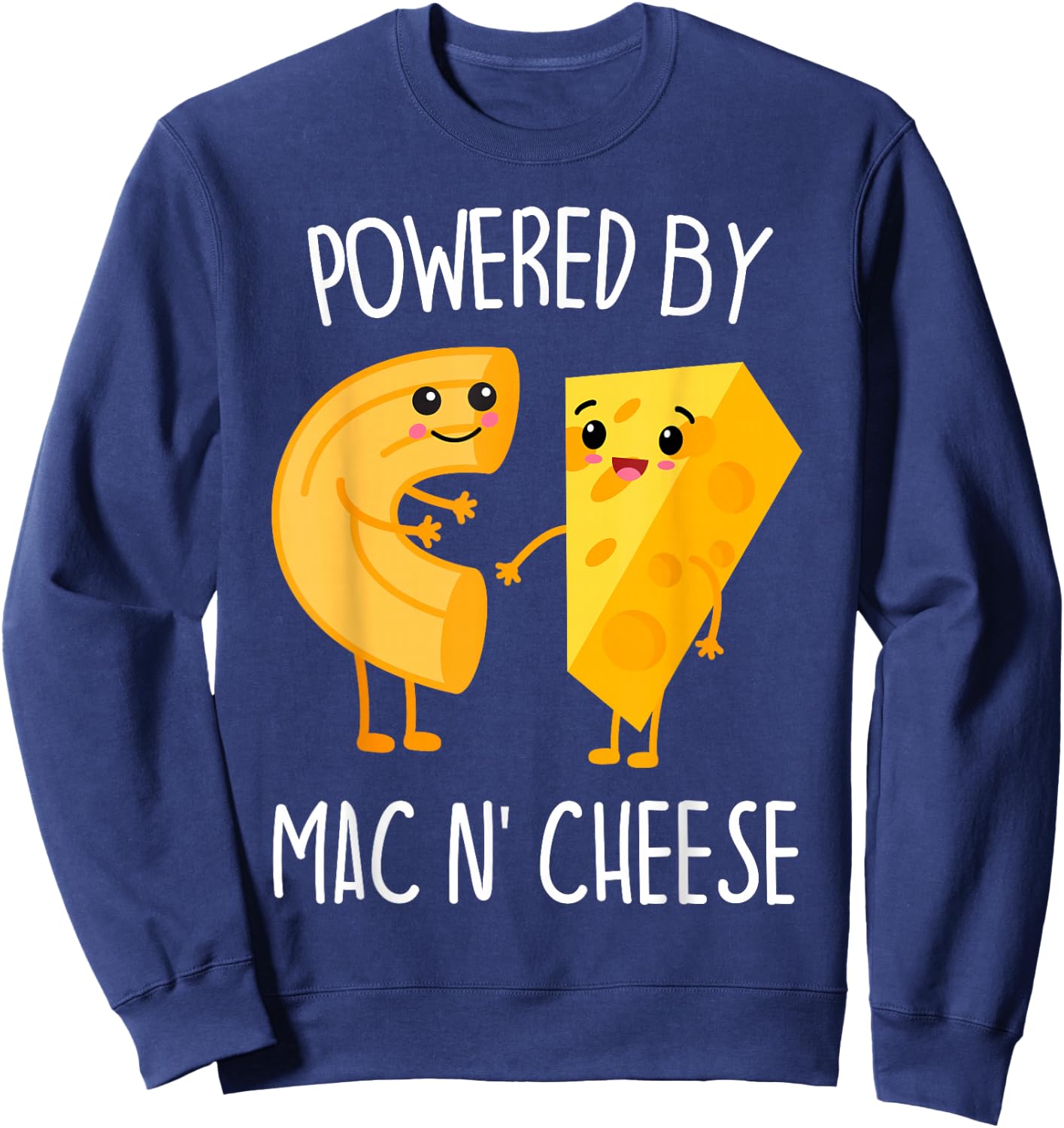 Powered by Mac n Cheese Sweatshirt - Sweatshirt | Navy