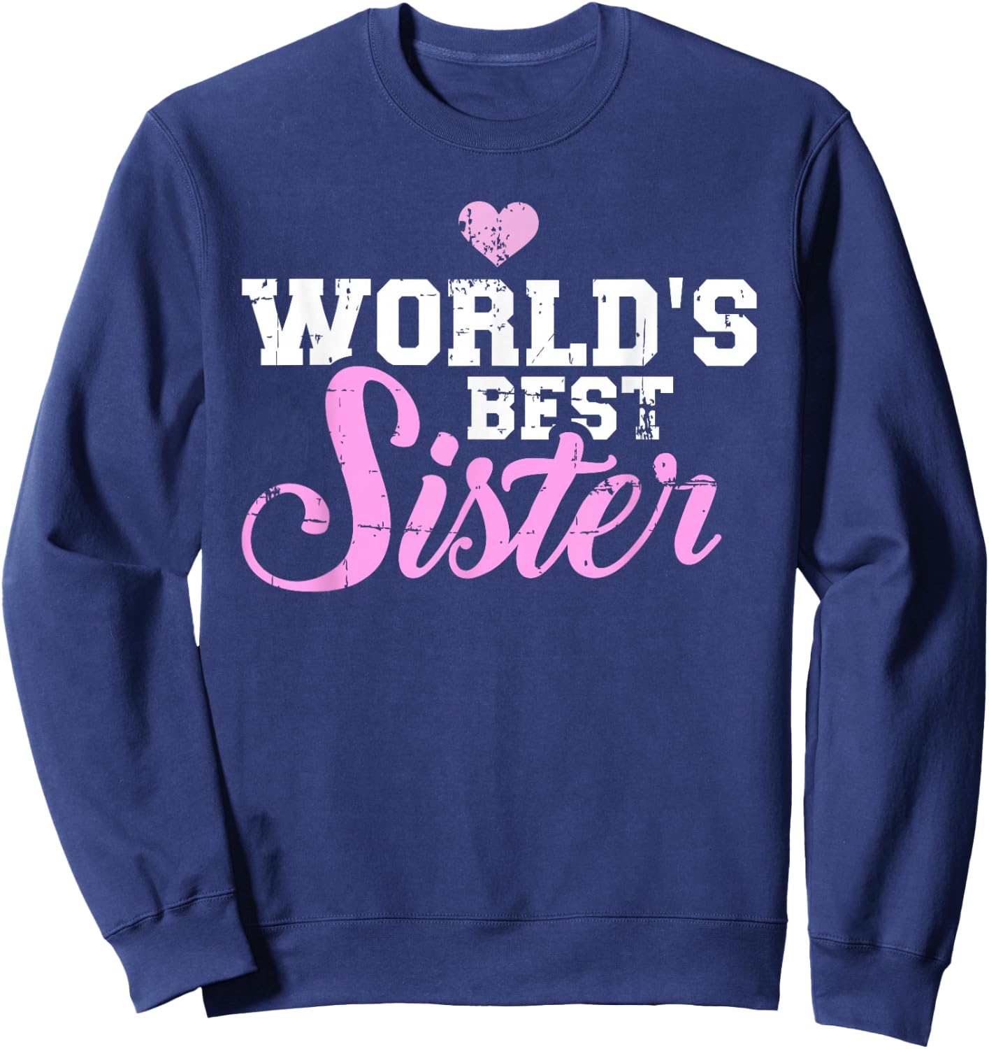 World's best sister Sweatshirt - Sweatshirt | Navy