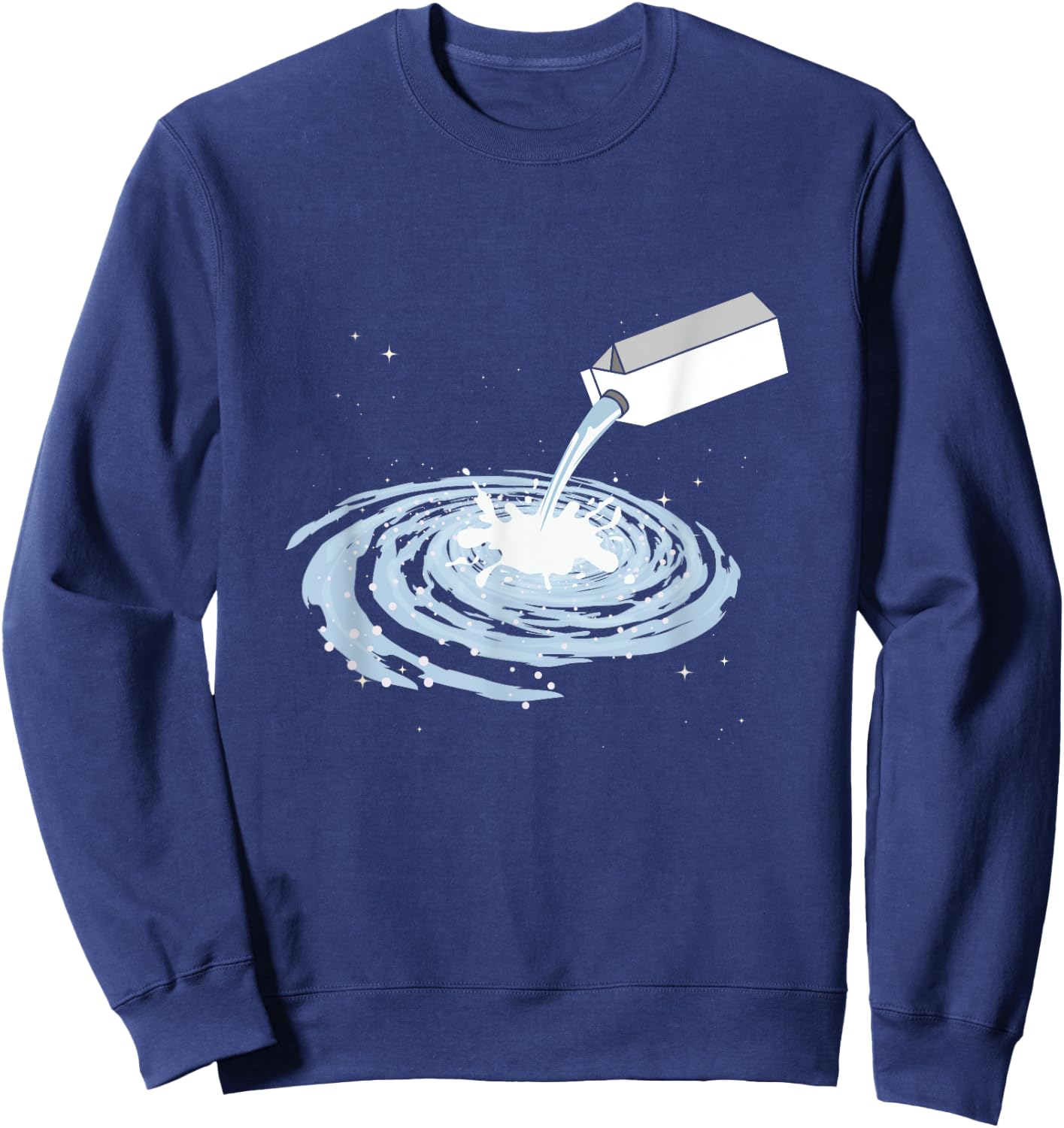 Milkyway Milky Way Milk Universe Space Gift Sweatshirt - Sweatshirt | Navy