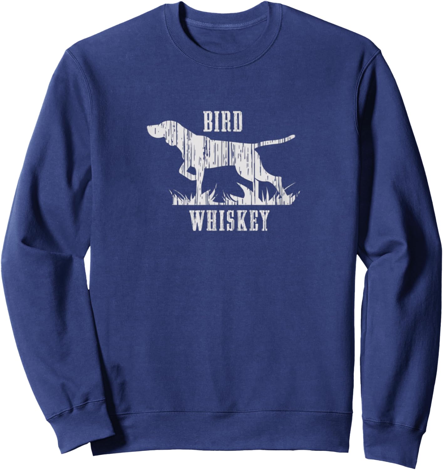 Bird Whiskey Dog Sweatshirt - Sweatshirt | Navy