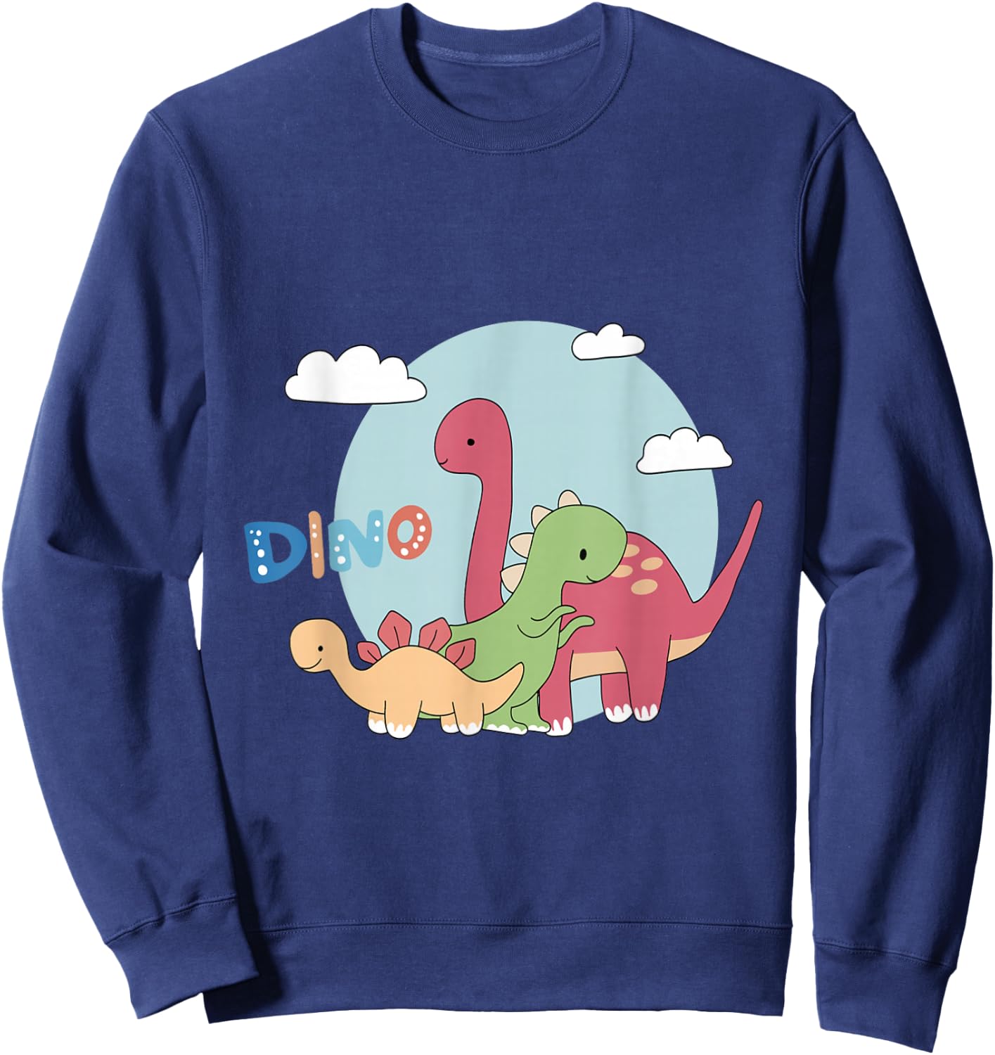 Dino dinosaur road trip kdrama it’s okay to not be okay Sweatshirt - Sweatshirt | Navy