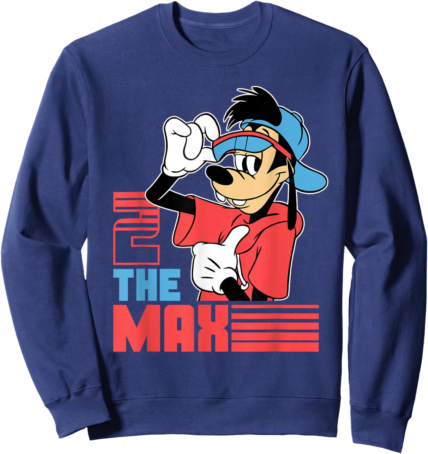 Disney A Goofy Movie 2 The Max 90s Sweatshirt - Sweatshirt | Navy