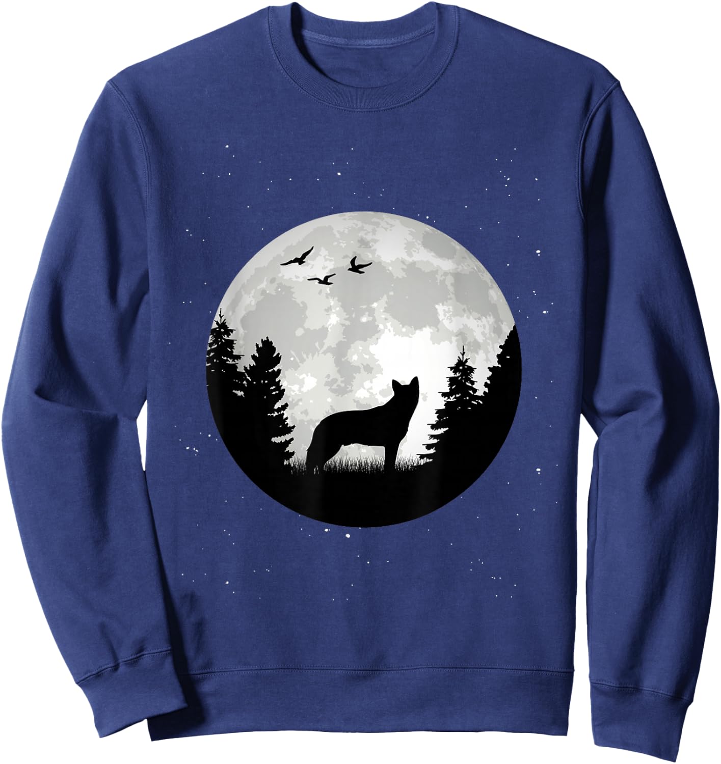 Australian Cattle Dog Moon Dog Owners Sweatshirt - Sweatshirt | Navy