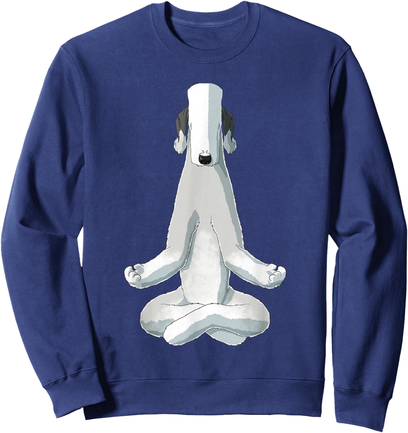 Funny Dog Bedlington Terrier Sweatshirt - Sweatshirt | Navy
