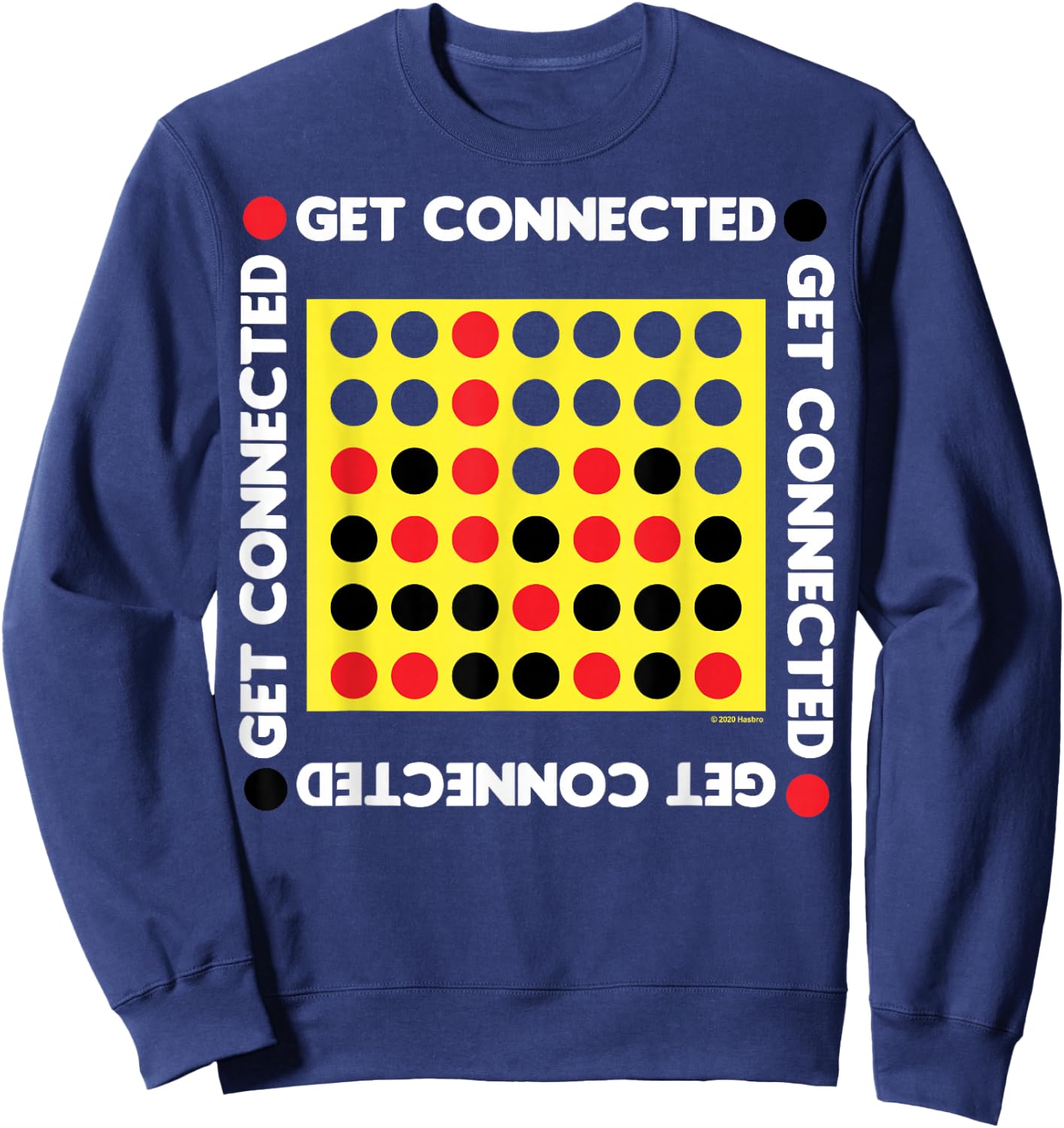 Connect Four Game Box Up Sweatshirt - Sweatshirt | Navy