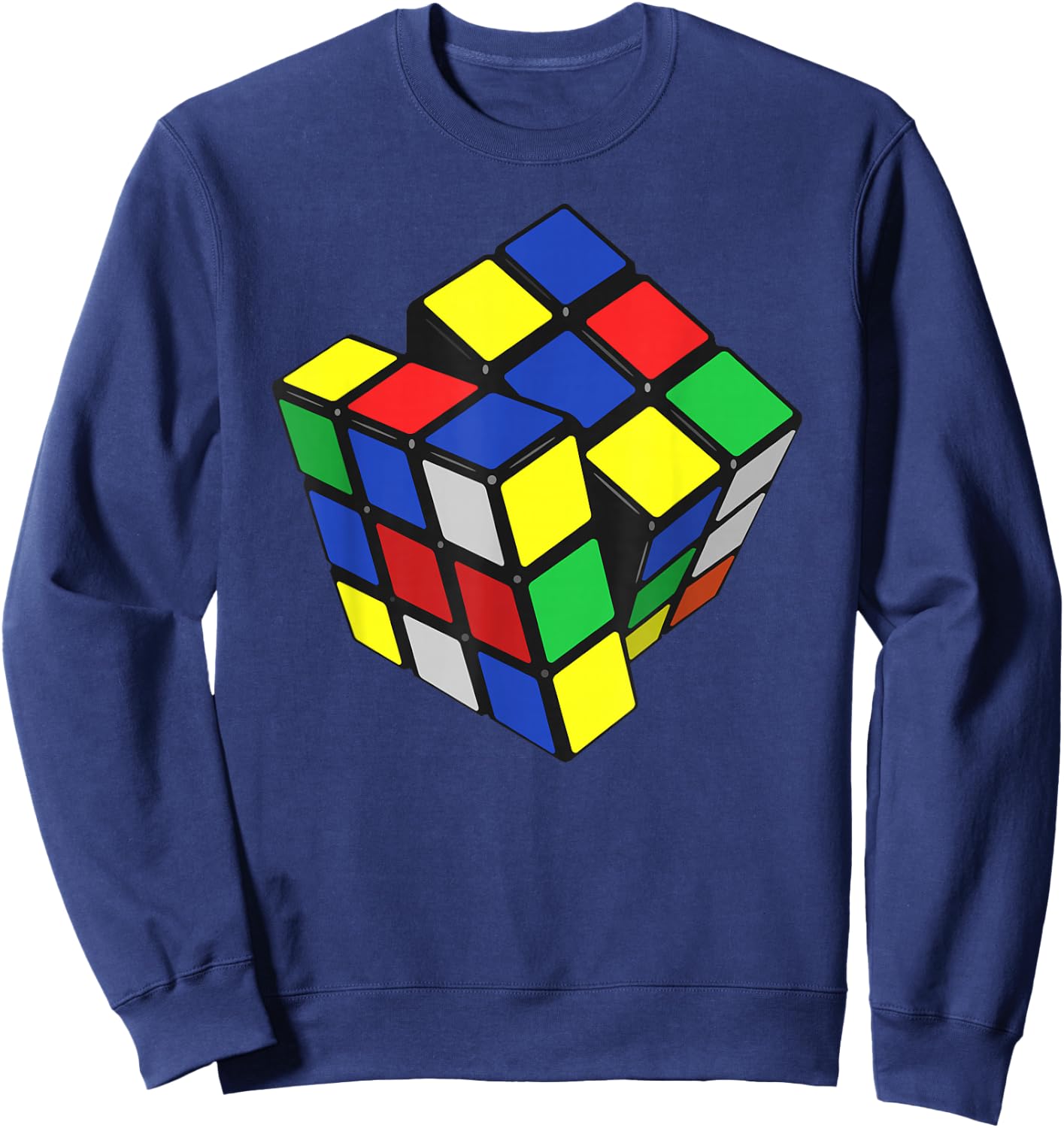 Magic Cube Sweatshirt - Sweatshirt | Navy