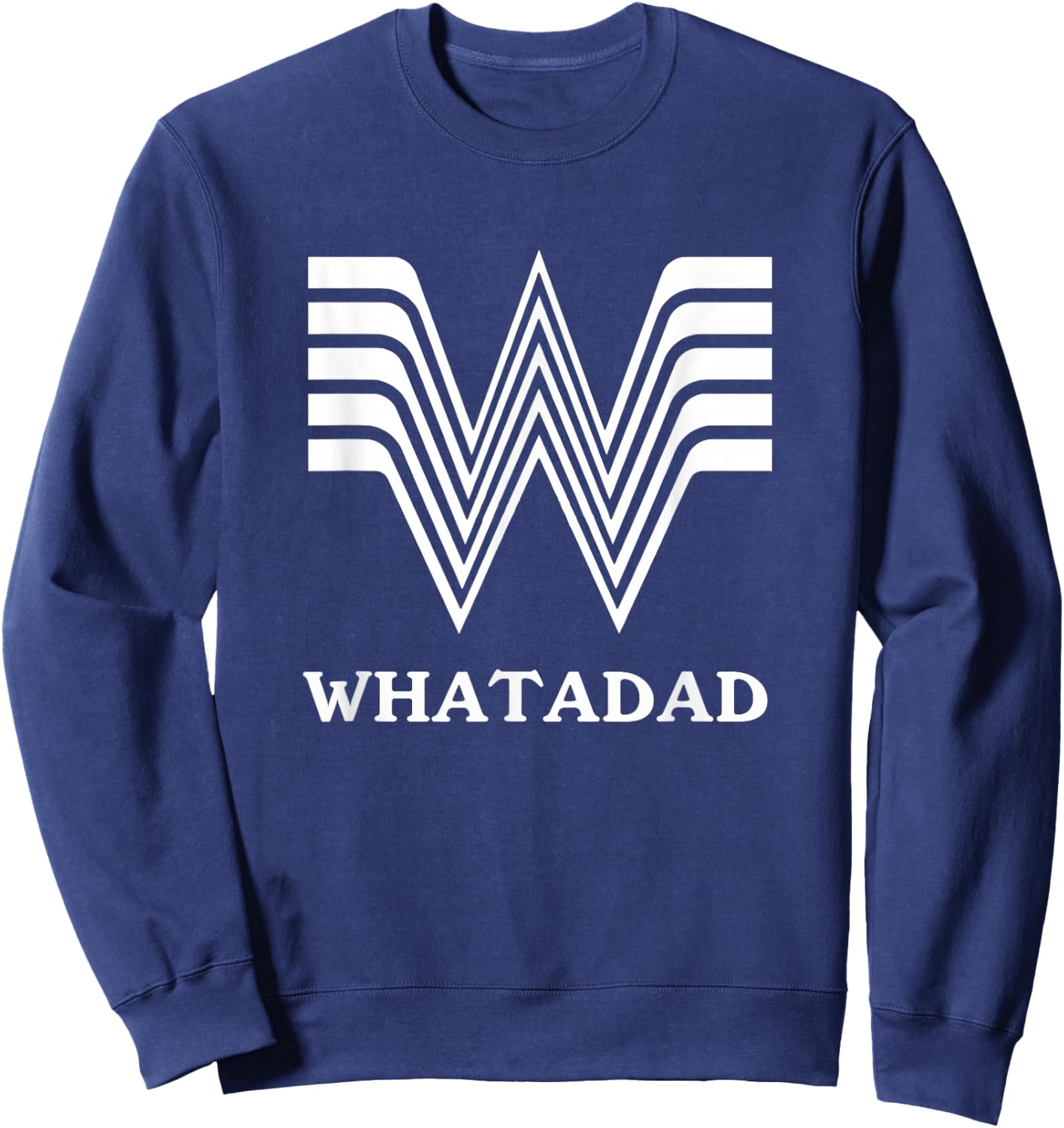 Whatadad Sweatshirt - Sweatshirt | Navy
