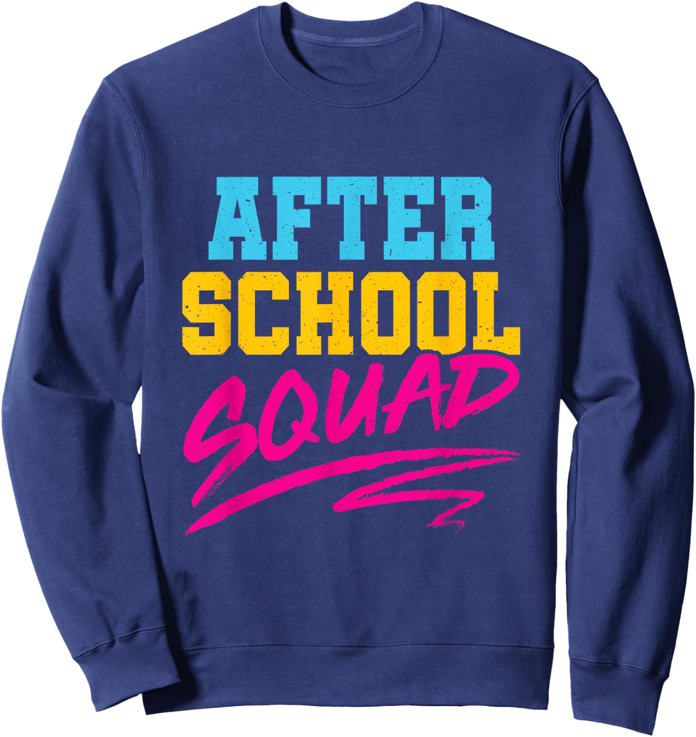 After School Squad Afterschool Staff Out of School Time OST Sweatshirt - Sweatshirt | Navy
