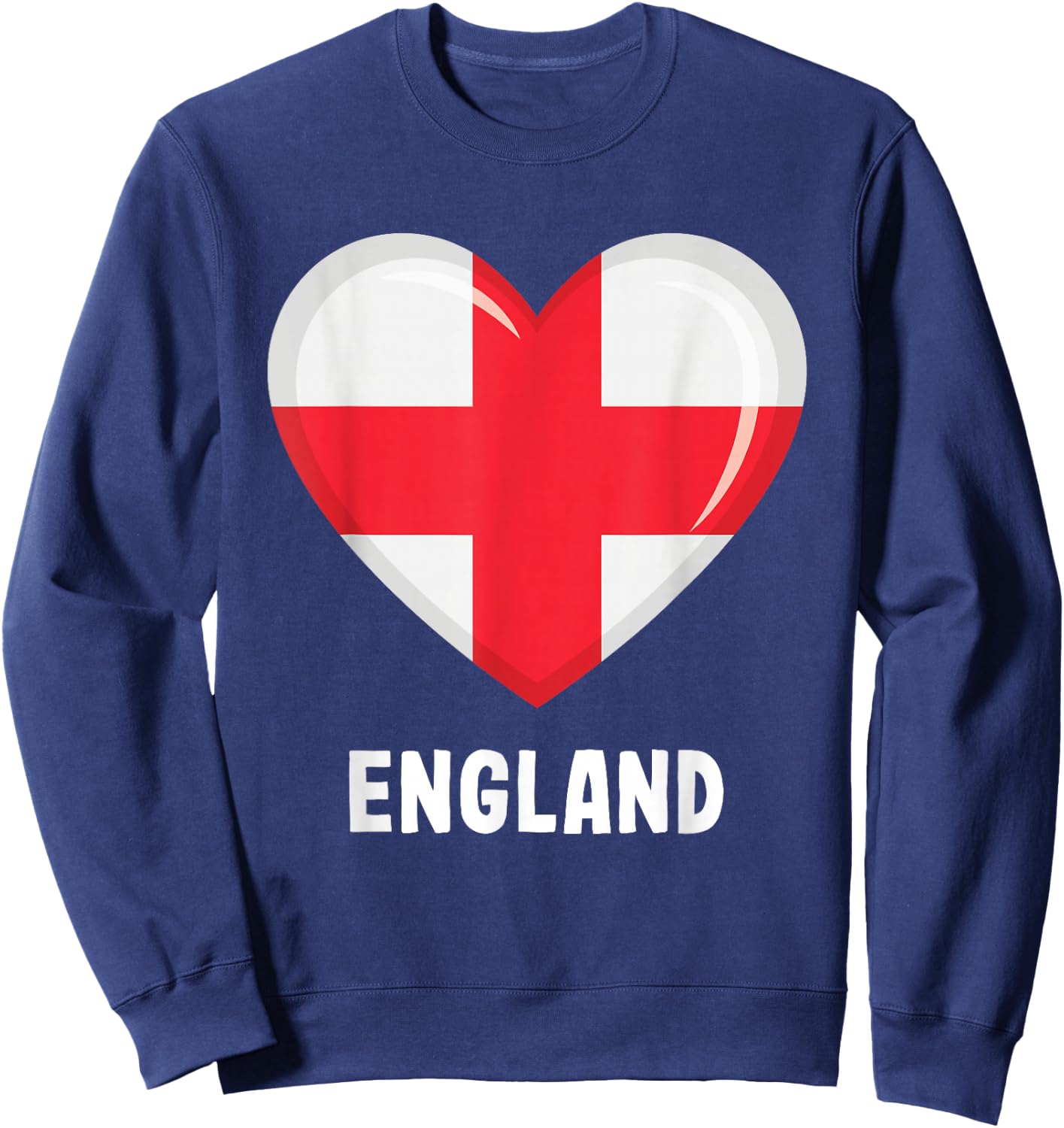 England Flag Jersey | English Sweatshirt - Sweatshirt | Navy