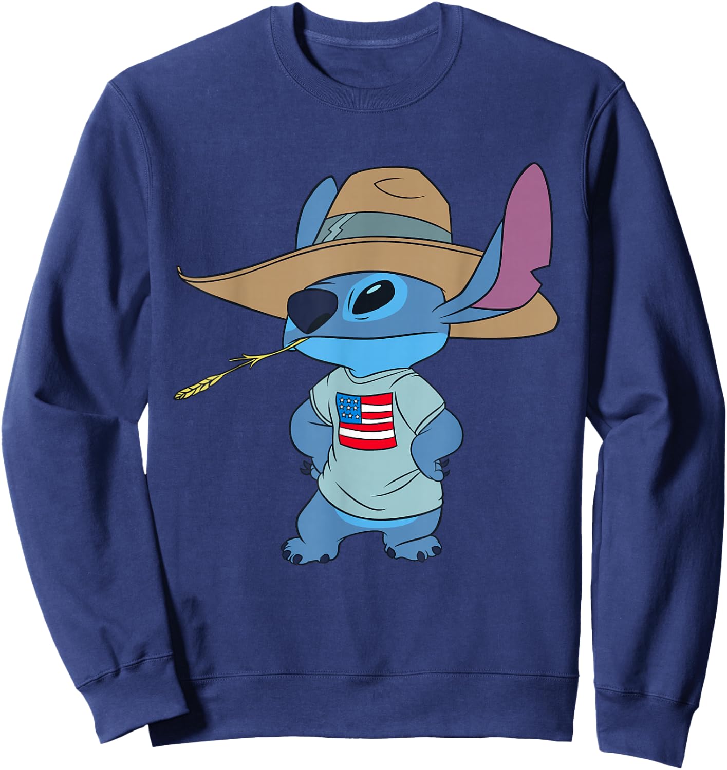 Disney Lilo and Stitch Americana Sweatshirt - Sweatshirt | Navy