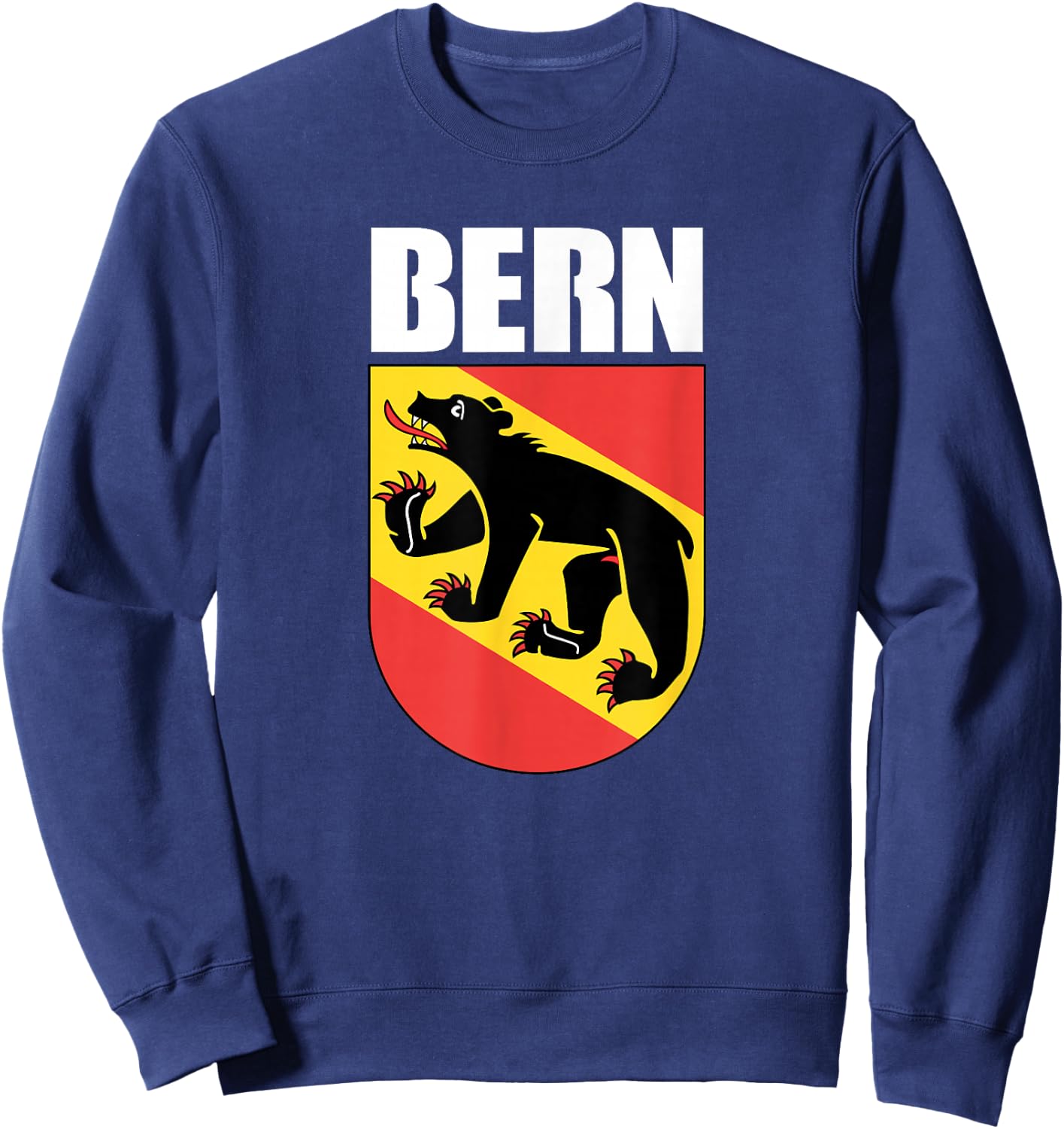 Bern Switzerland Souvenir Swiss National Day Gifts Suisse Sweatshirt - Sweatshirt | Navy