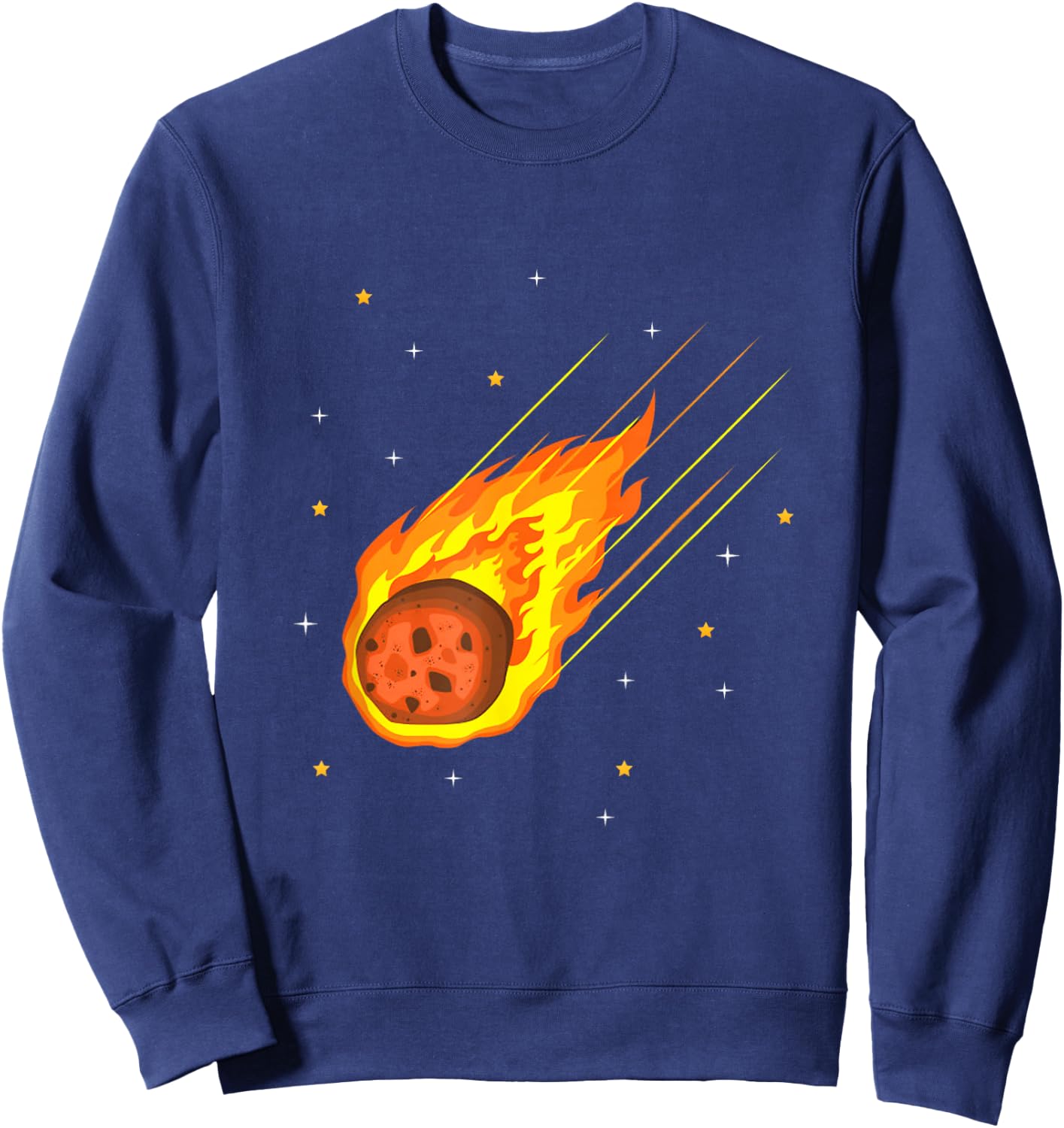 Meteorite Asteroid Comets Meteor Shower Space Meteors Sweatshirt - Sweatshirt | Navy
