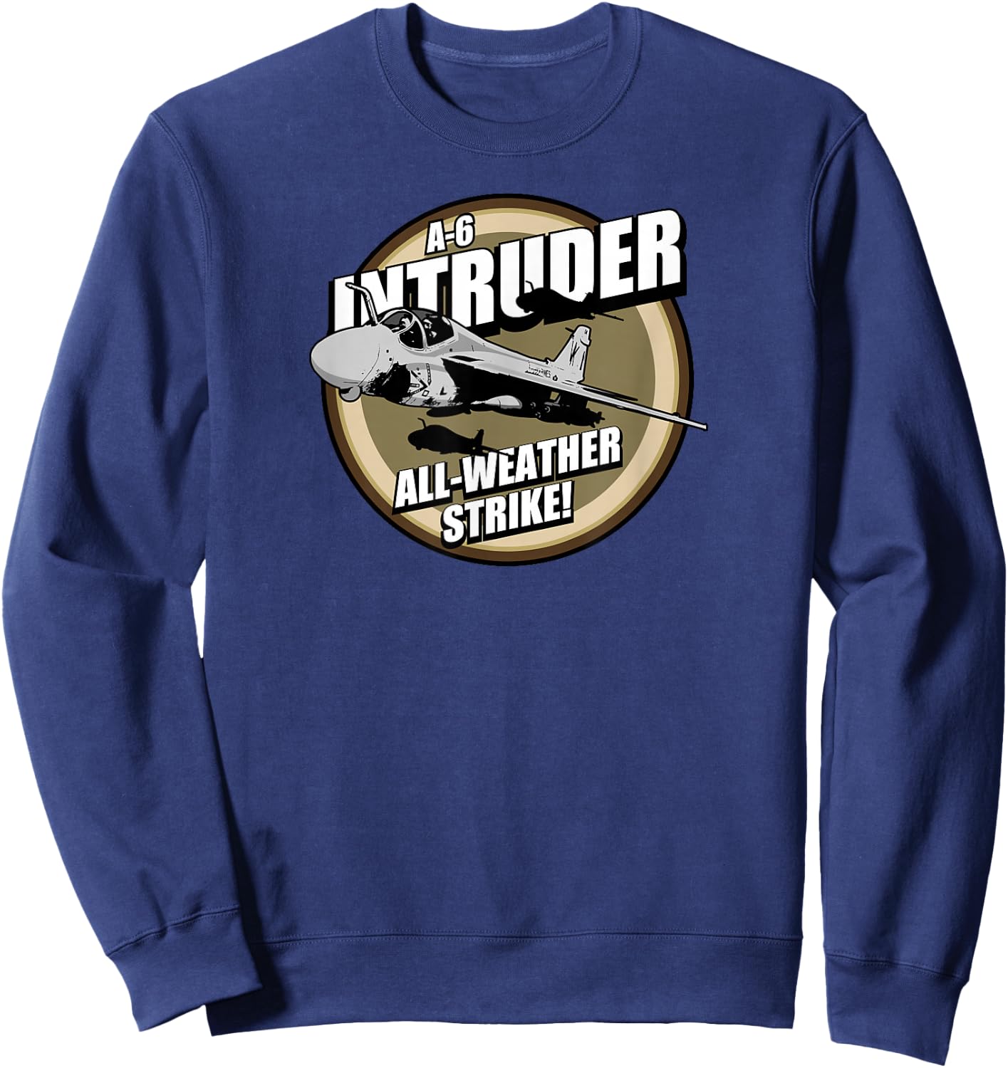 A-6 Intruder Patch Sweatshirt - Sweatshirt | Navy