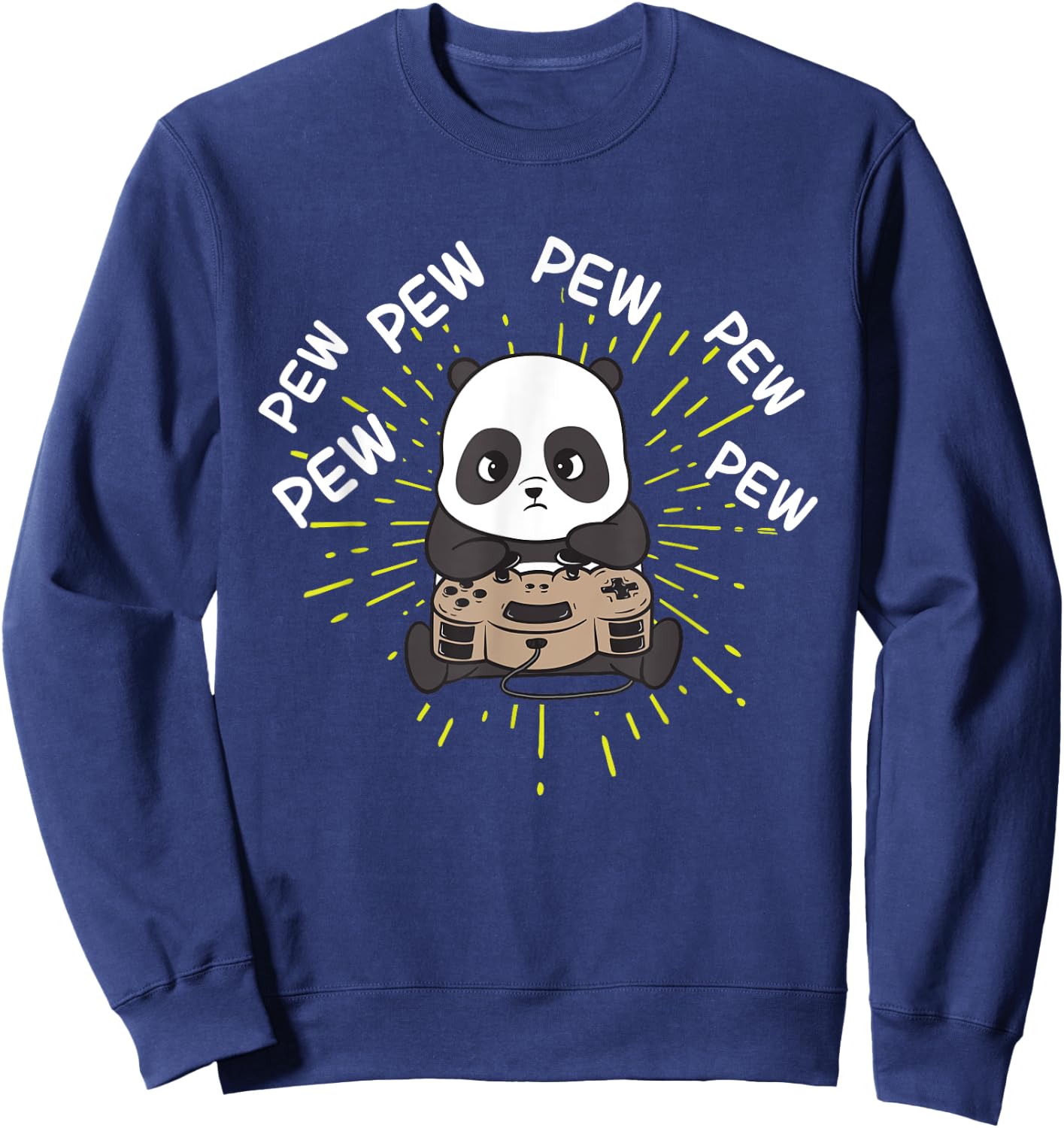 Gaming Panda Shirt | Gaming Panda Sweatshirt - Sweatshirt | Navy