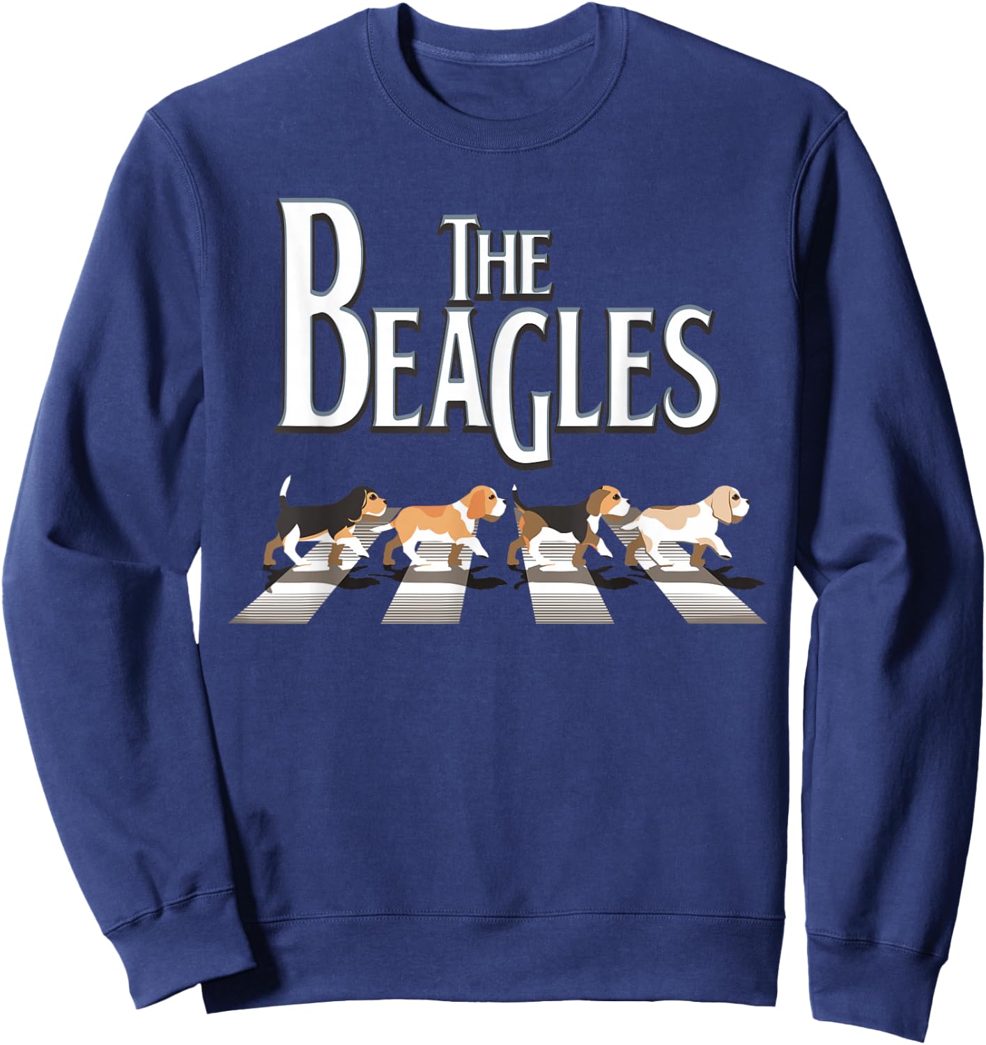 The Beagles, Beagle Dog Funny Gift Beagle Lovers Sweatshirt - Sweatshirt | Navy