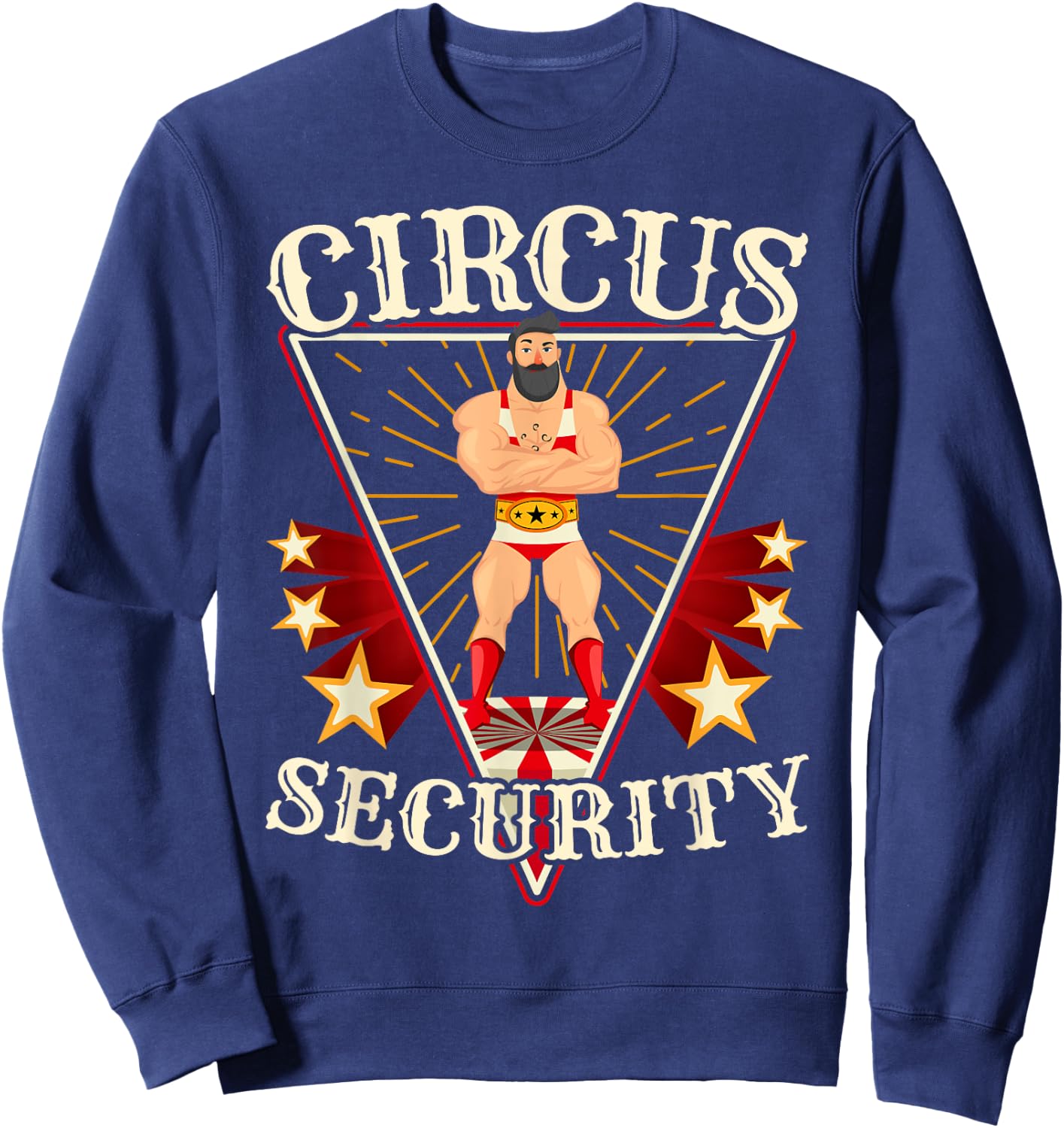 Circus Security Shirts - Circus Party Shirts - Circus Sweatshirt - Sweatshirt | Navy