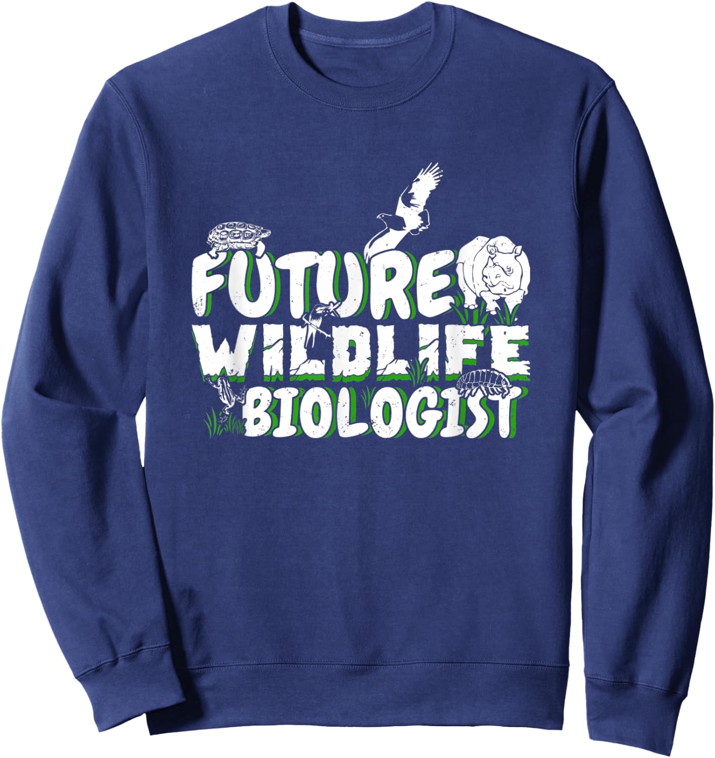 Future Wildlife Biologist Sweatshirt - Sweatshirt | Navy