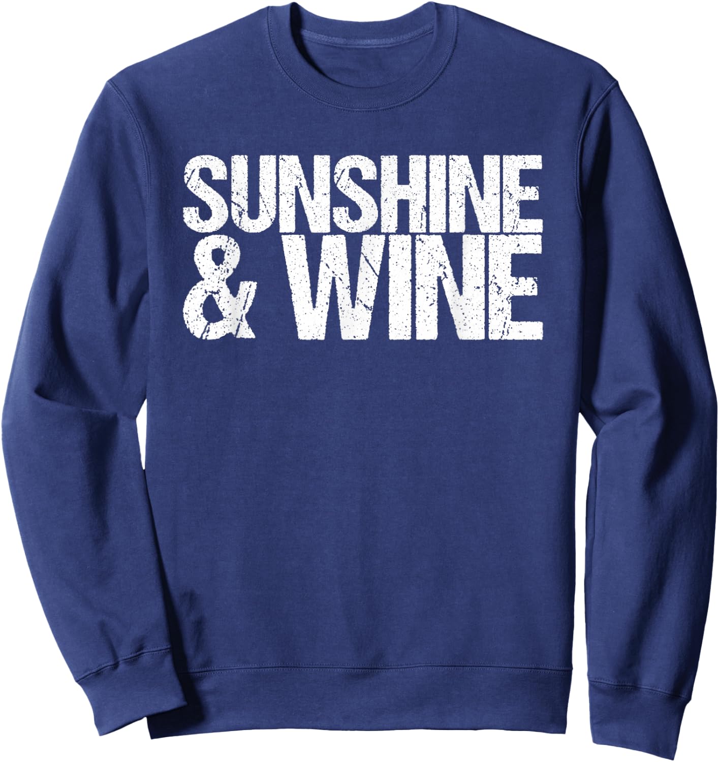 Sunshine & Wine Sweatshirt - Sweatshirt | Navy