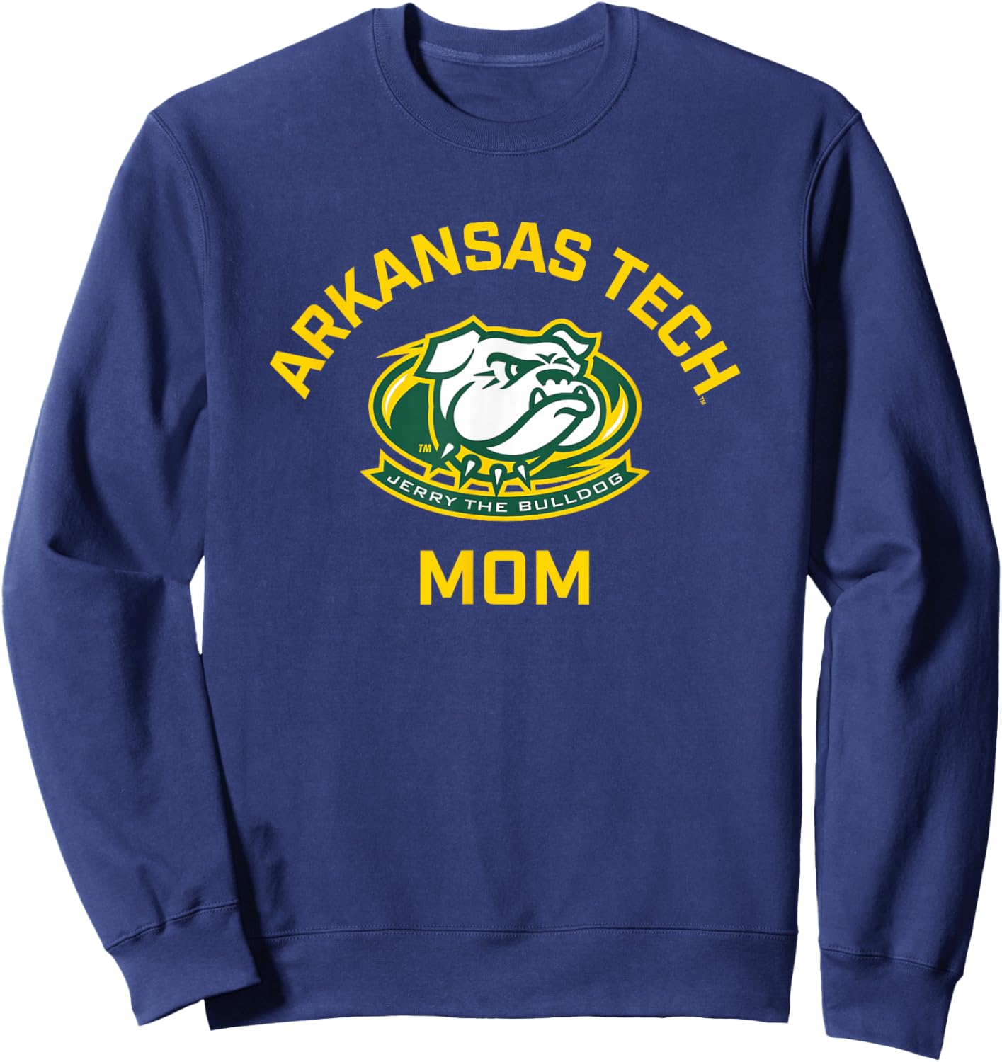 Arkansas Tech University ATU Wonder Boys Arched Mom Sweatshirt - Sweatshirt | Navy