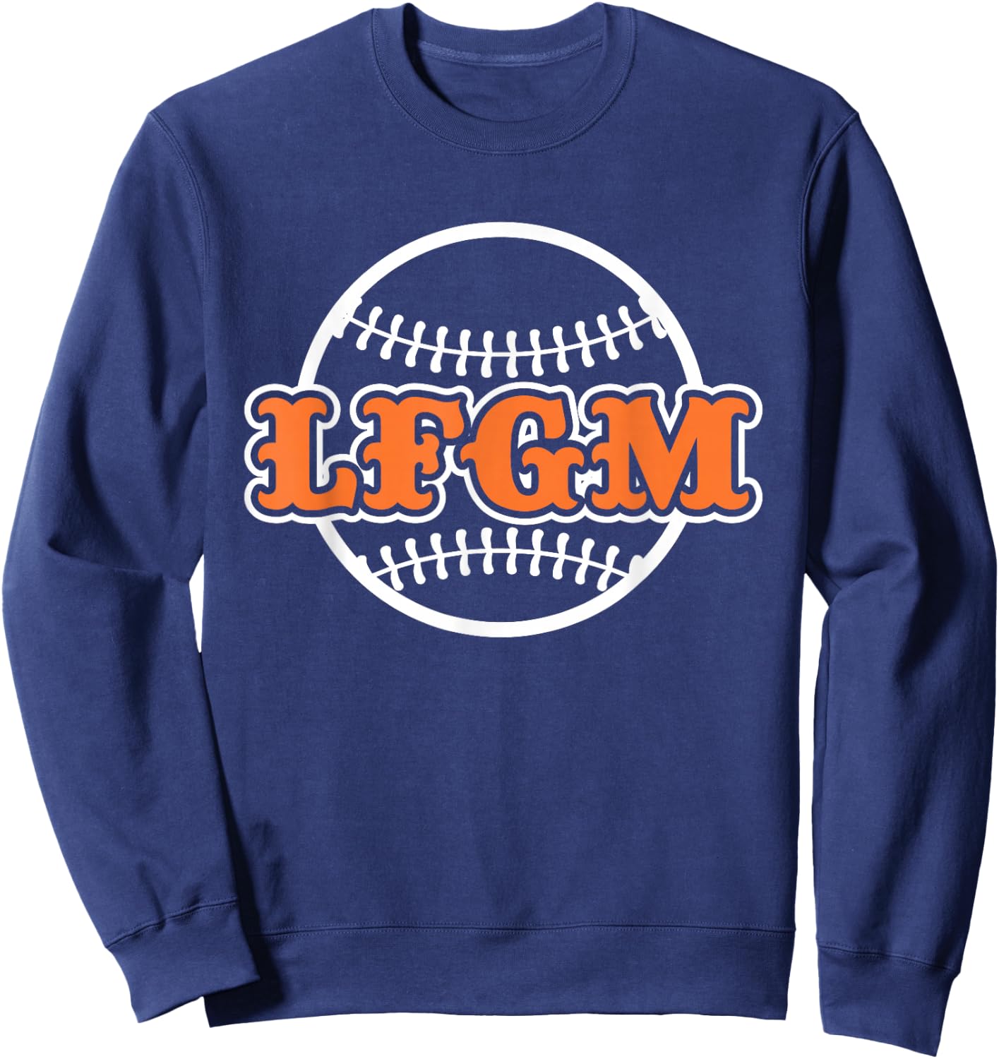 Baseball LFGM Sweatshirt - Sweatshirt | Navy