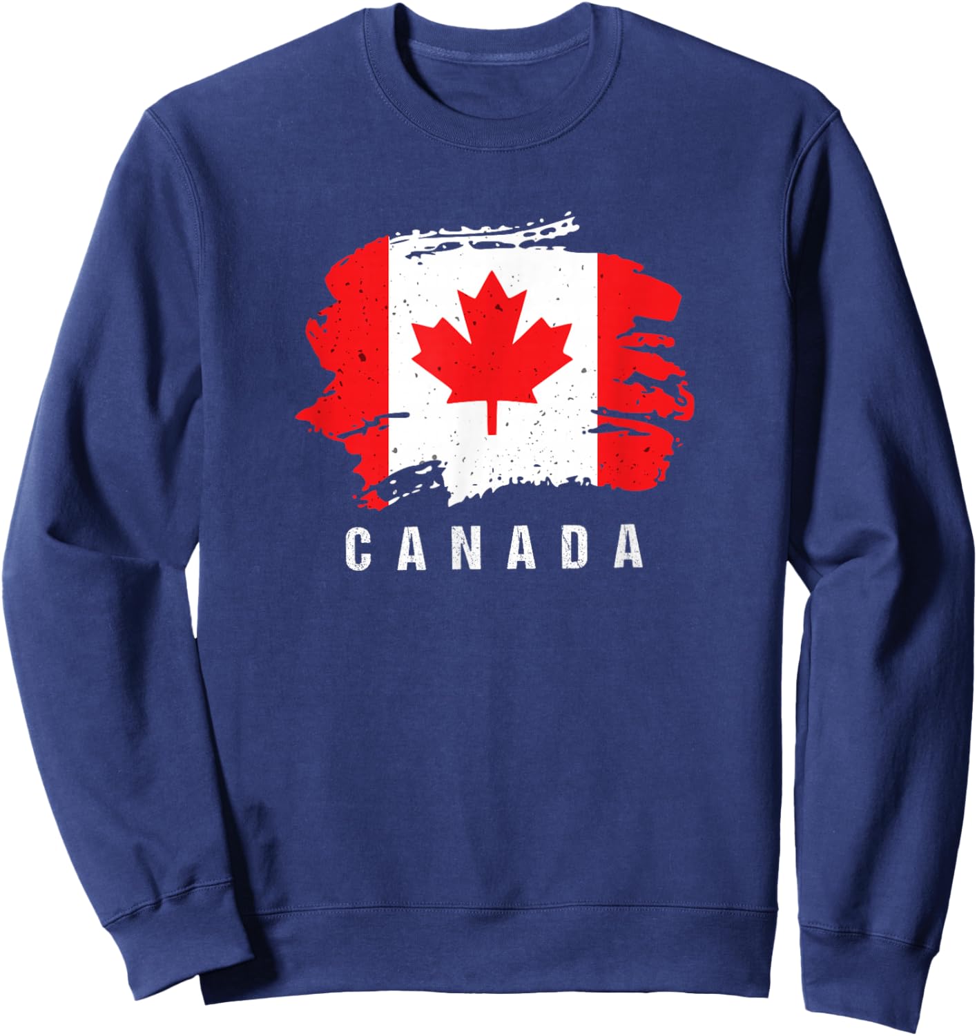 Canada Flag Country Souvenir Sweatshirt - Sweatshirt | Navy