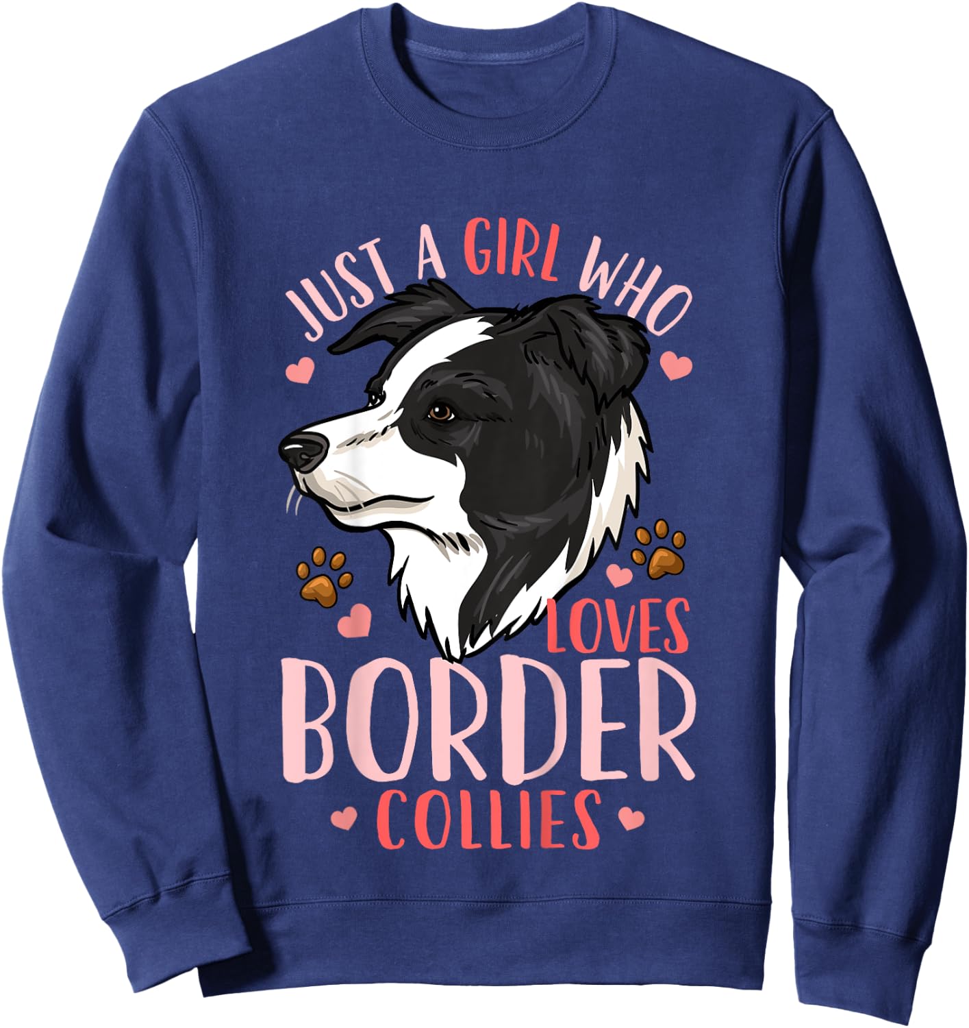 Border Collie Gift Sweatshirt - Sweatshirt | Navy