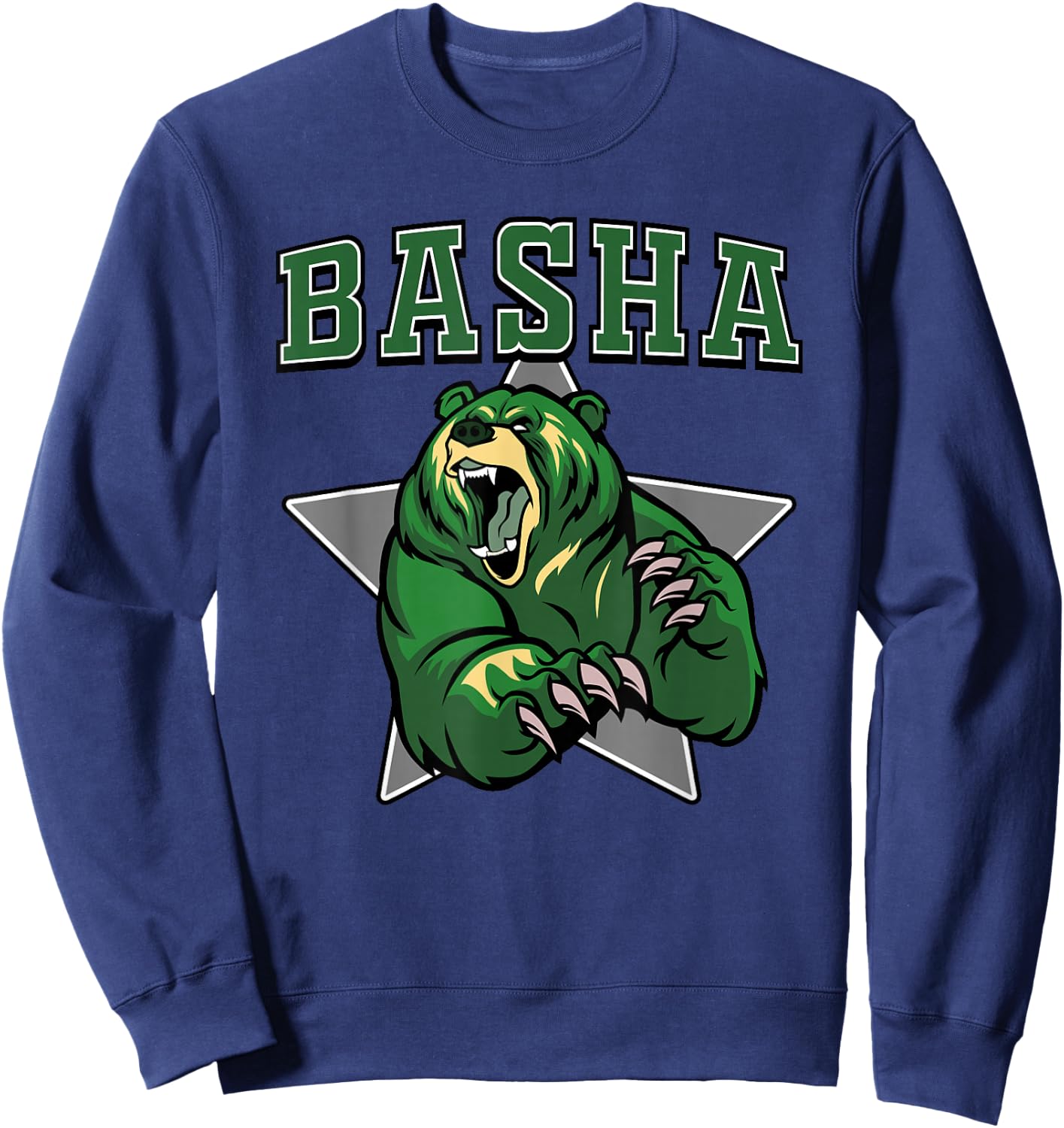 Basha Bears High School Team Spirit Sweatshirt - Sweatshirt | Navy