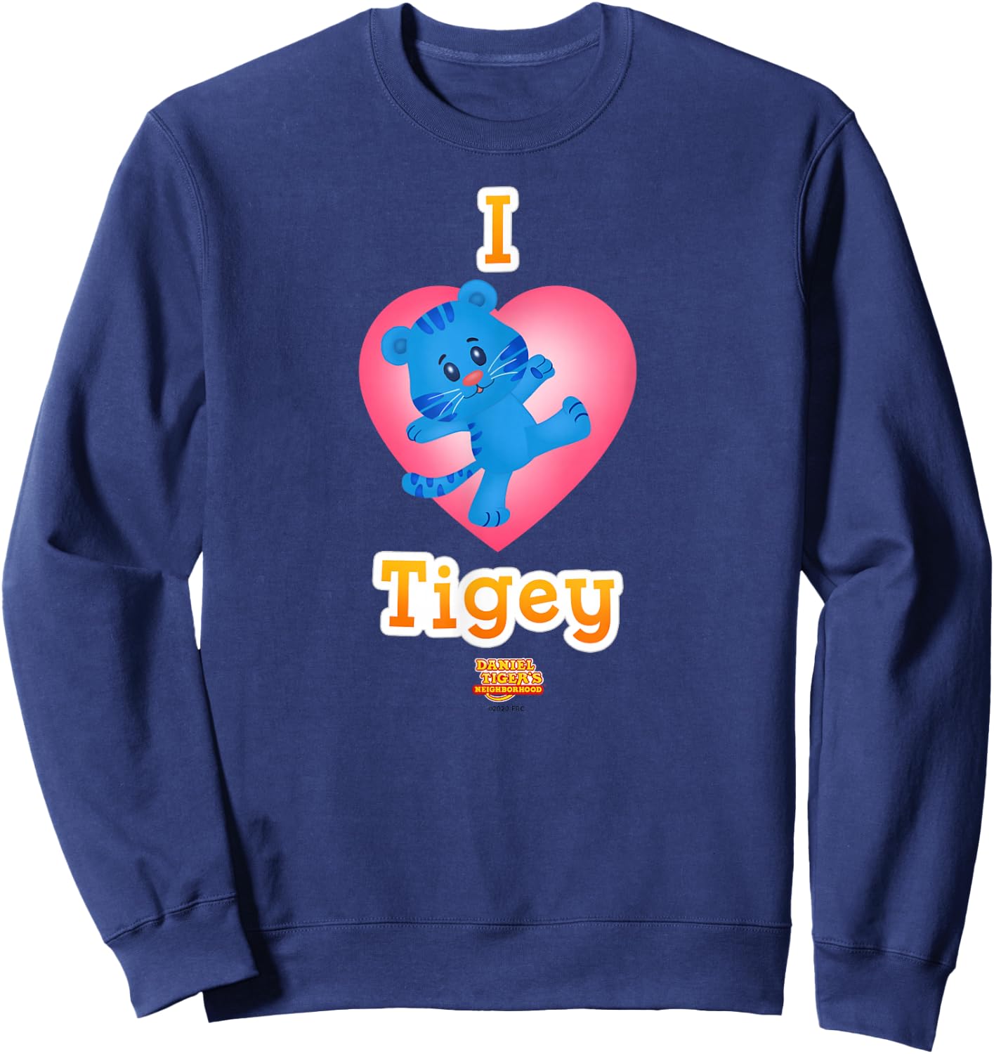 Daniel Tiger's Neighborhood: Tigey Sweatshirt - Sweatshirt | Navy