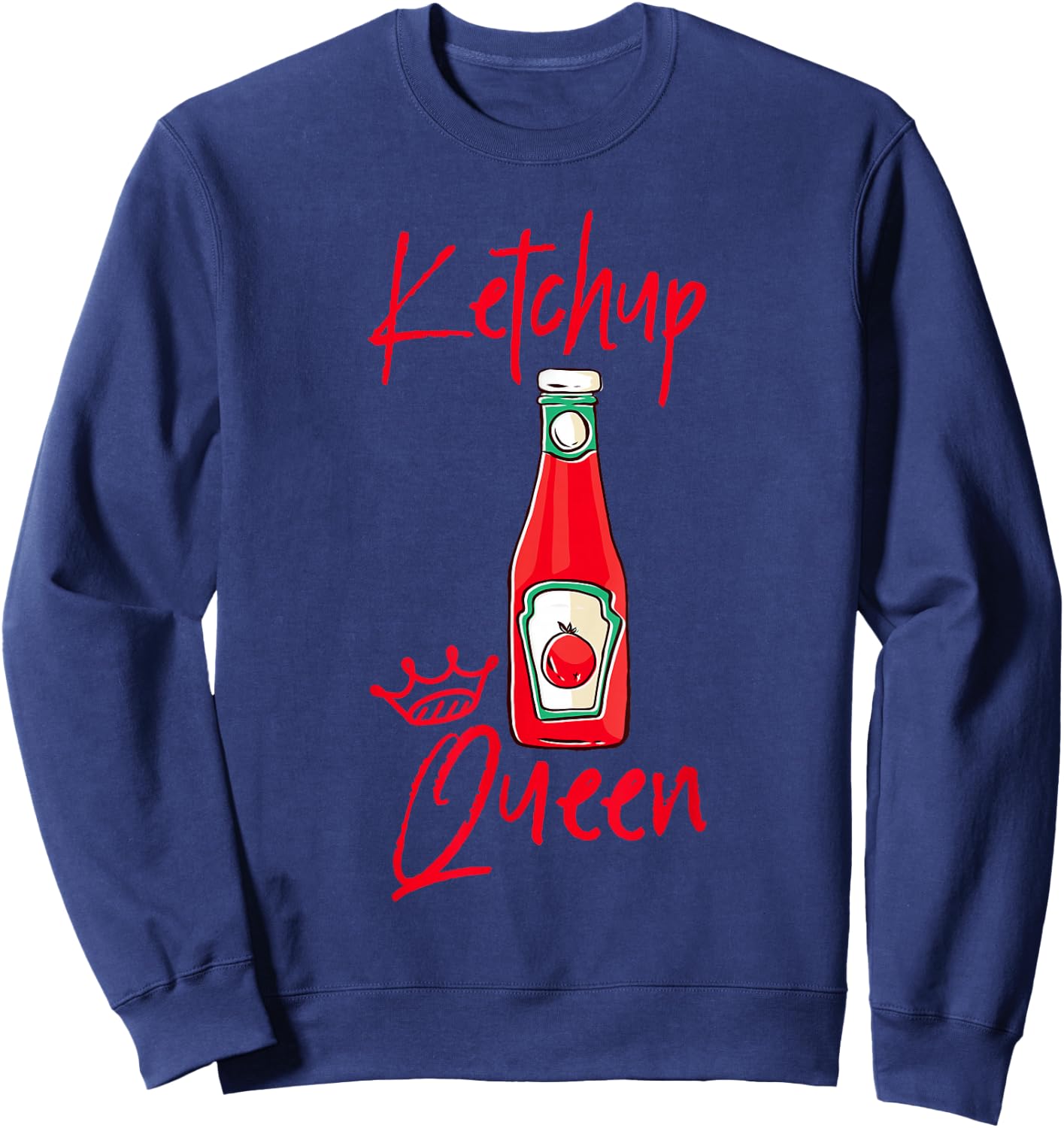 Ketchup Queen Sweatshirt - Sweatshirt | Navy