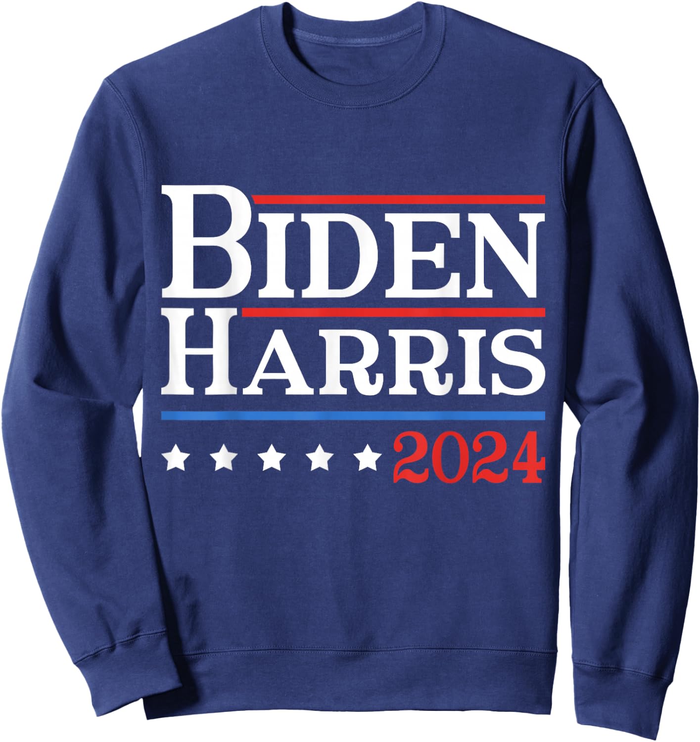 2024 Kamala Harris Joe Biden Sweatshirt - Sweatshirt | Navy