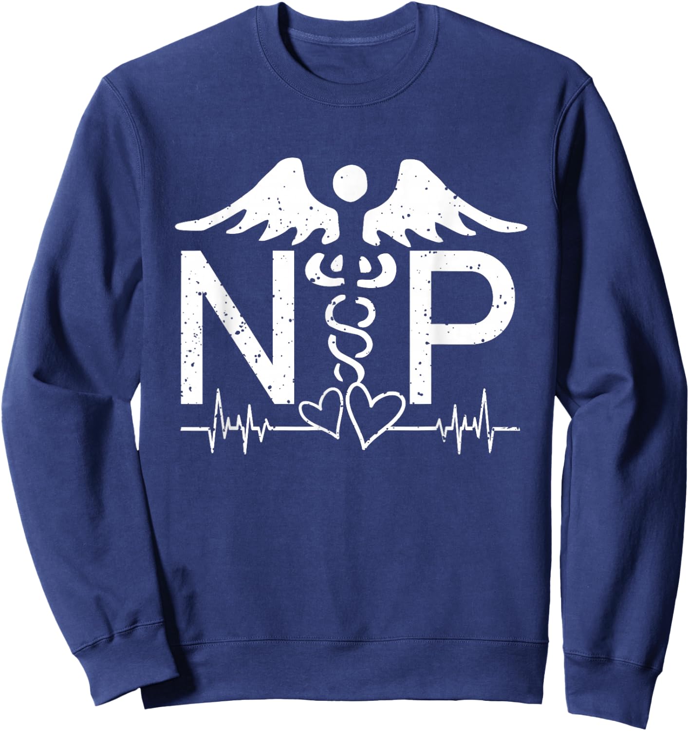 Nurse Practitioner - Medical Nurse Gift Nursing Outfit Sweatshirt - Sweatshirt | Navy