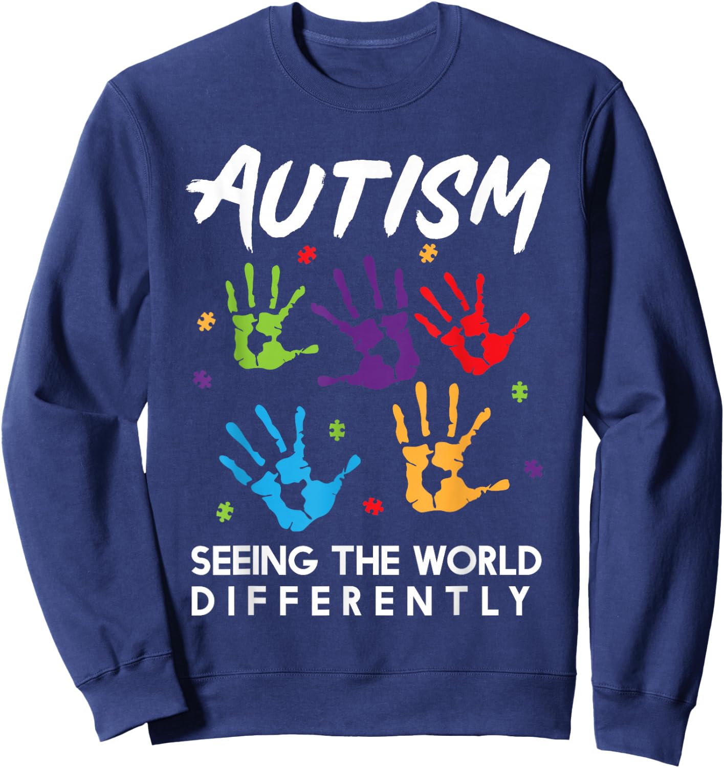 Autism Patience I Have Autism Gift Autistic Sweatshirt - Sweatshirt | Navy