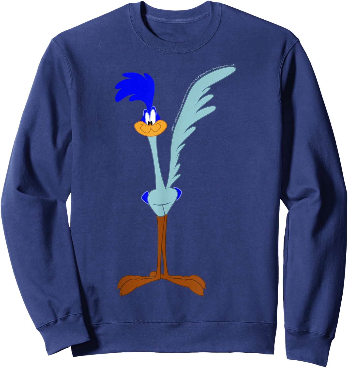 Looney Tunes Road Runner Simple Portrait Sweatshirt - Sweatshirt | Navy