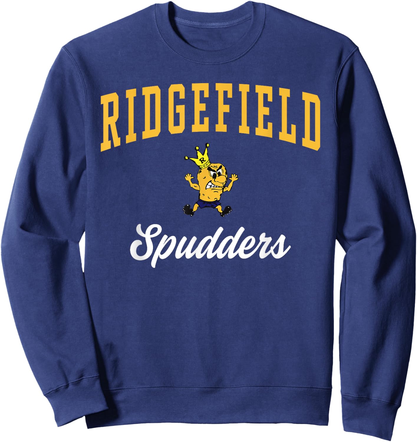 Ridgefield High School Spudders Sweatshirt - Sweatshirt | Navy