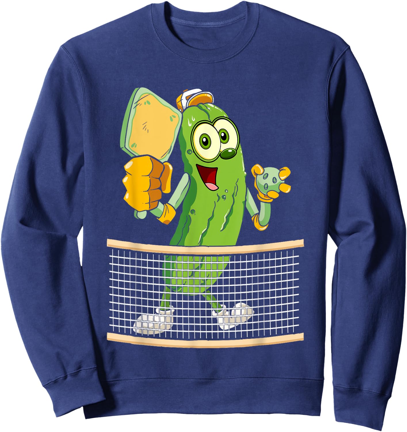 Funny Pickleball Player Men Women Pickle Ball Lover Sweatshirt - Sweatshirt | Navy