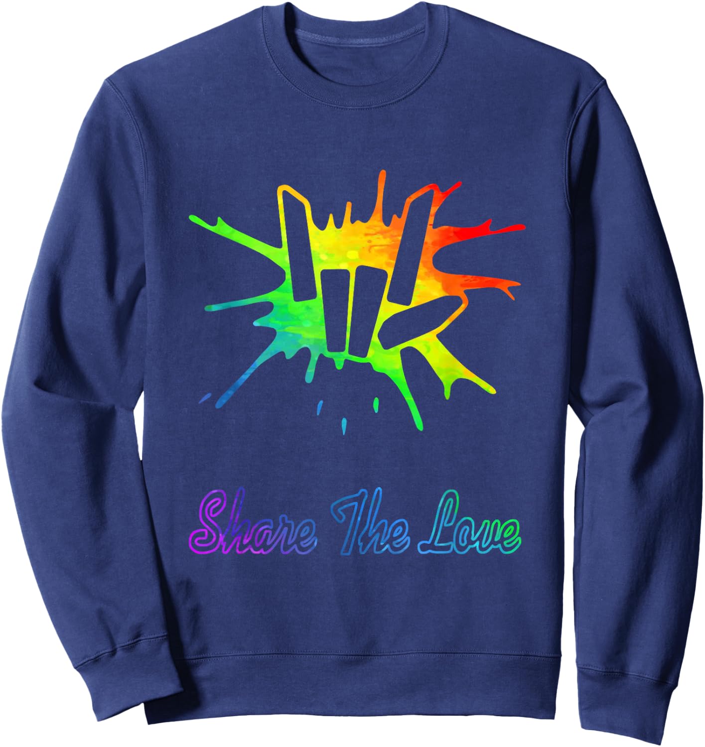 Share Love for Kids and Youth Sweatshirt - Sweatshirt | Navy