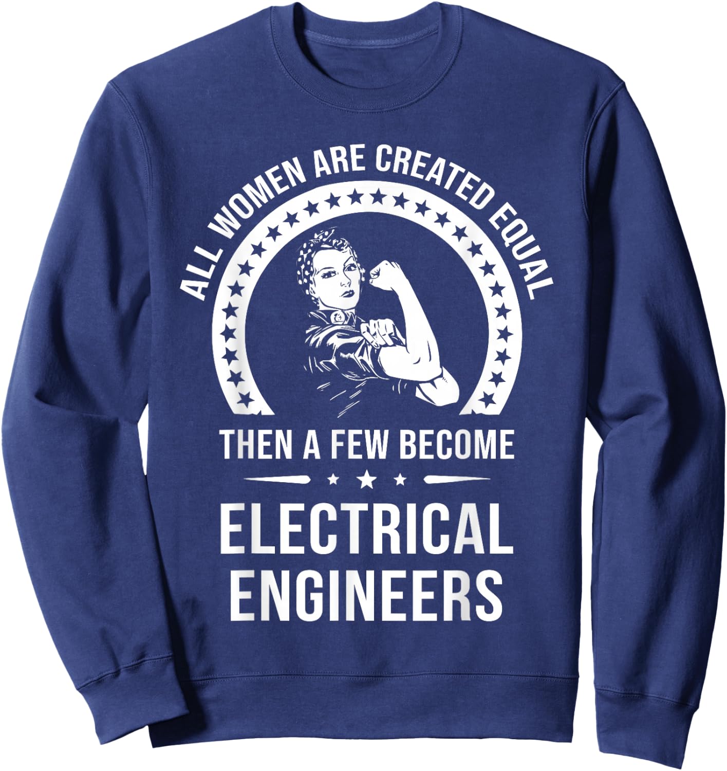 Electrical Engineer Shirt | Electrical Engineer Sweatshirt - Sweatshirt | Navy