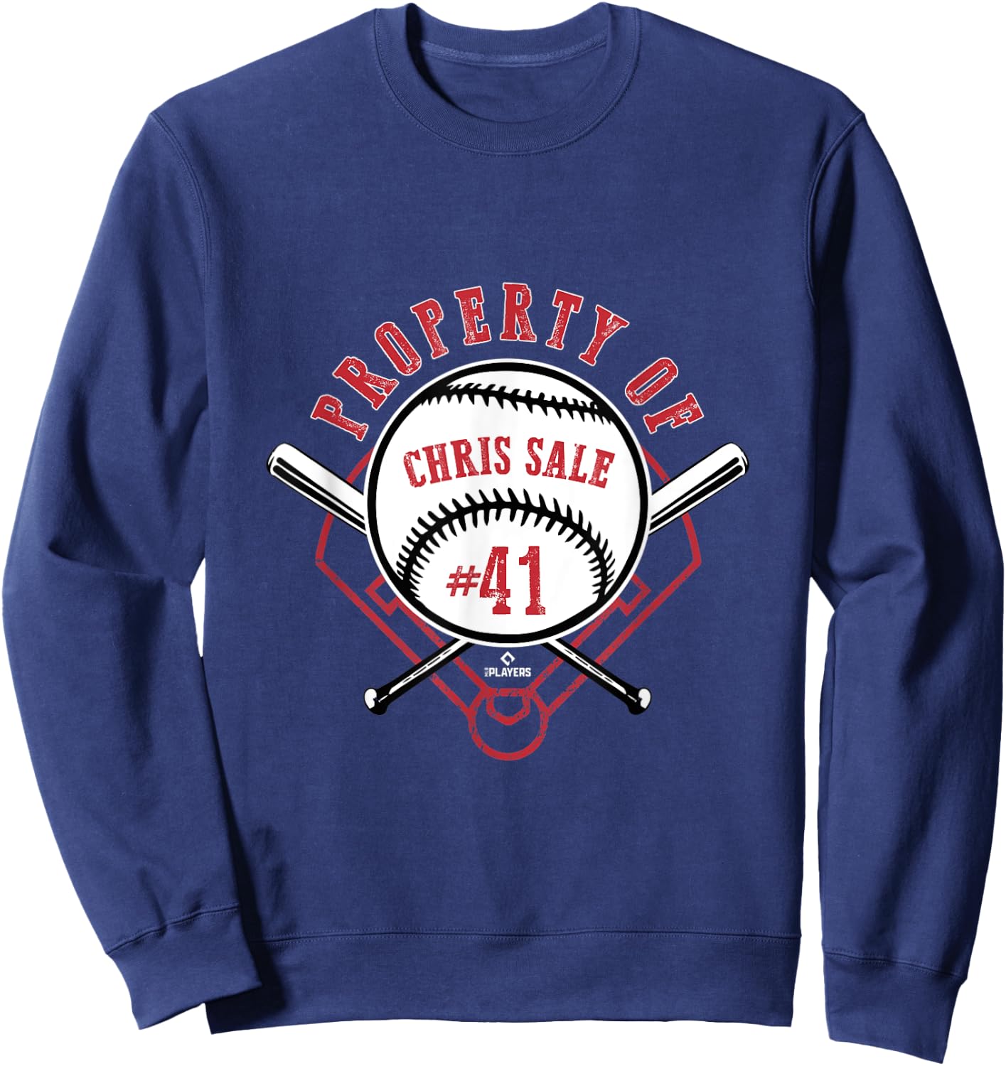 Property Of Chris Sale Sweatshirt - Sweatshirt | Navy