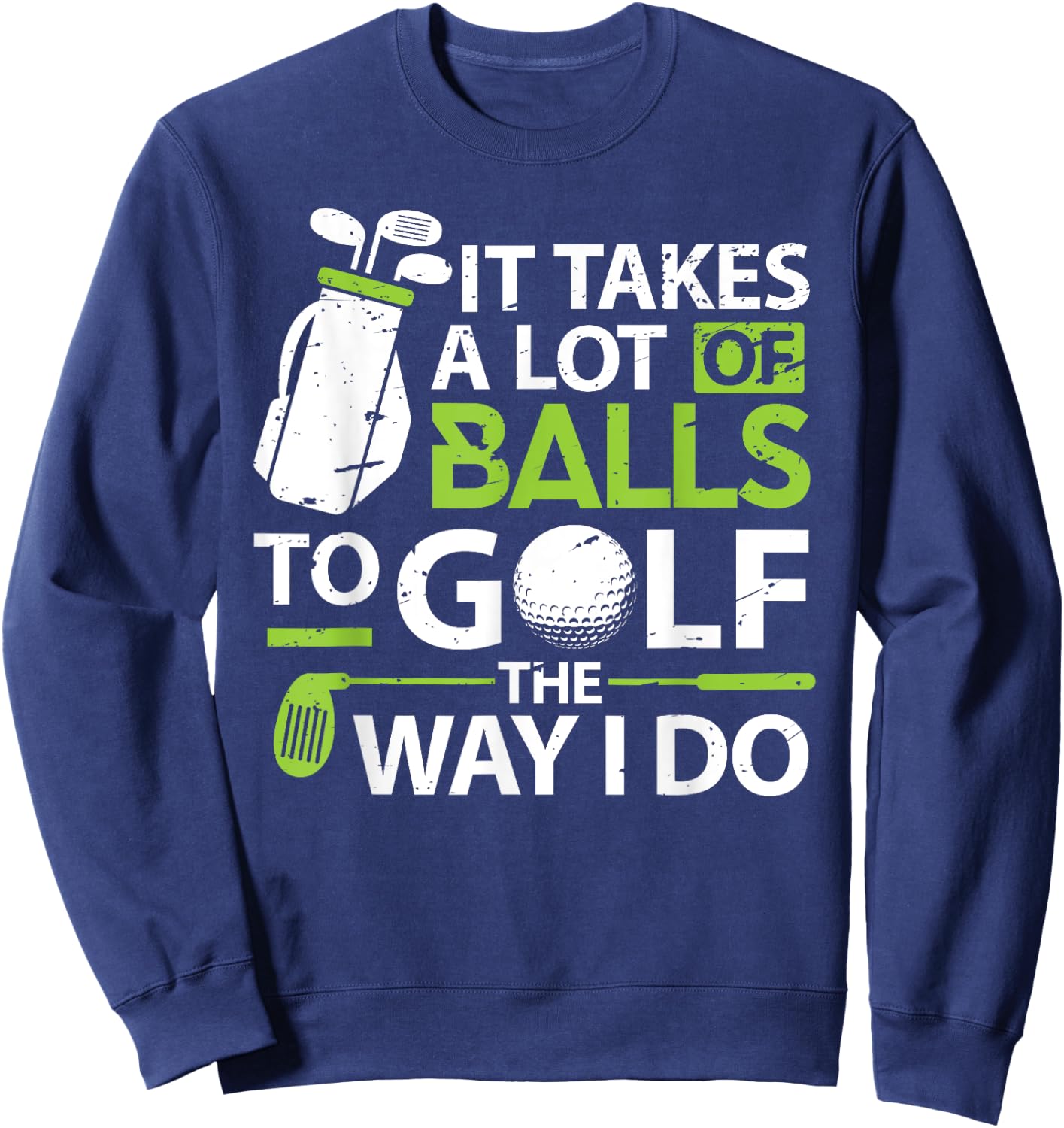 Funny Golf Shirts Golf Player Golfer Women Sweatshirt - Sweatshirt | Navy