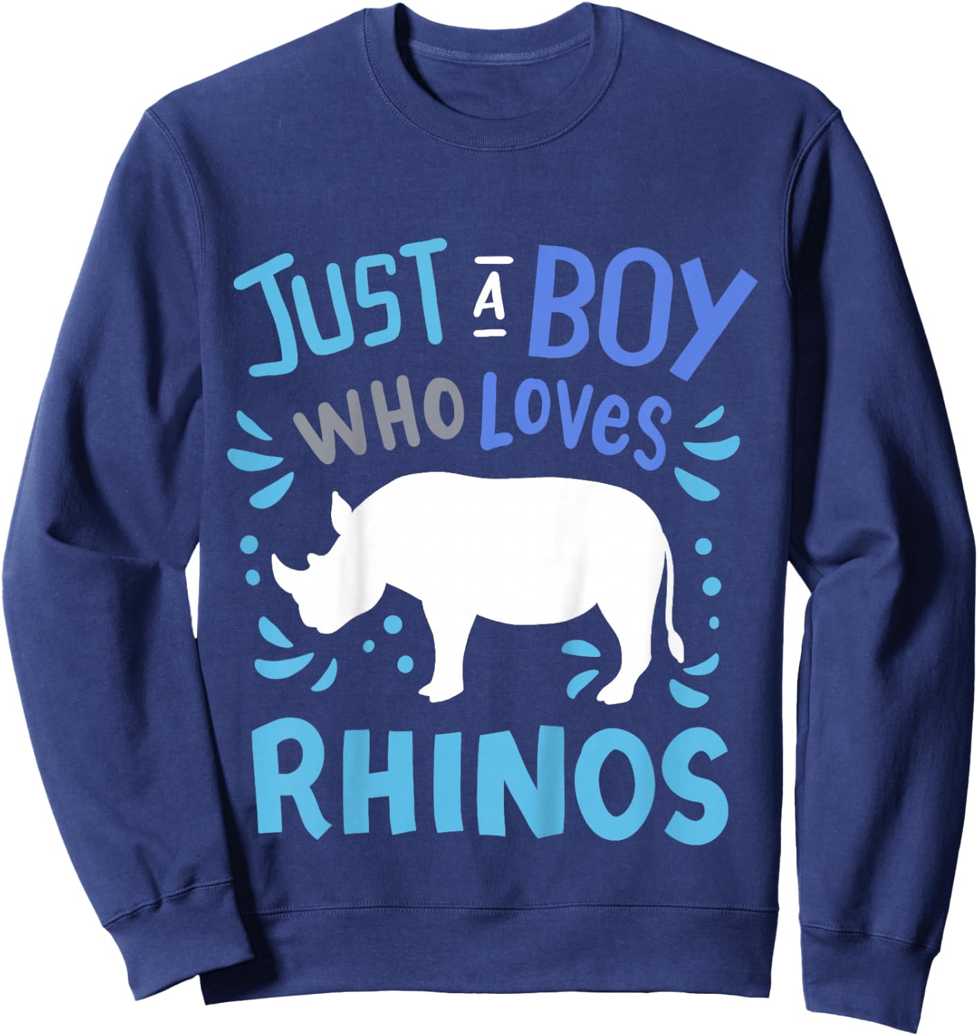 Rhino Rhino Gift Sweatshirt - Sweatshirt | Navy