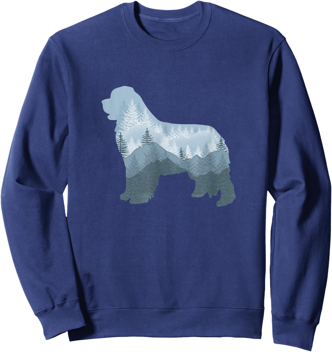 Newfie Tree Sweatshirt - Sweatshirt | Navy
