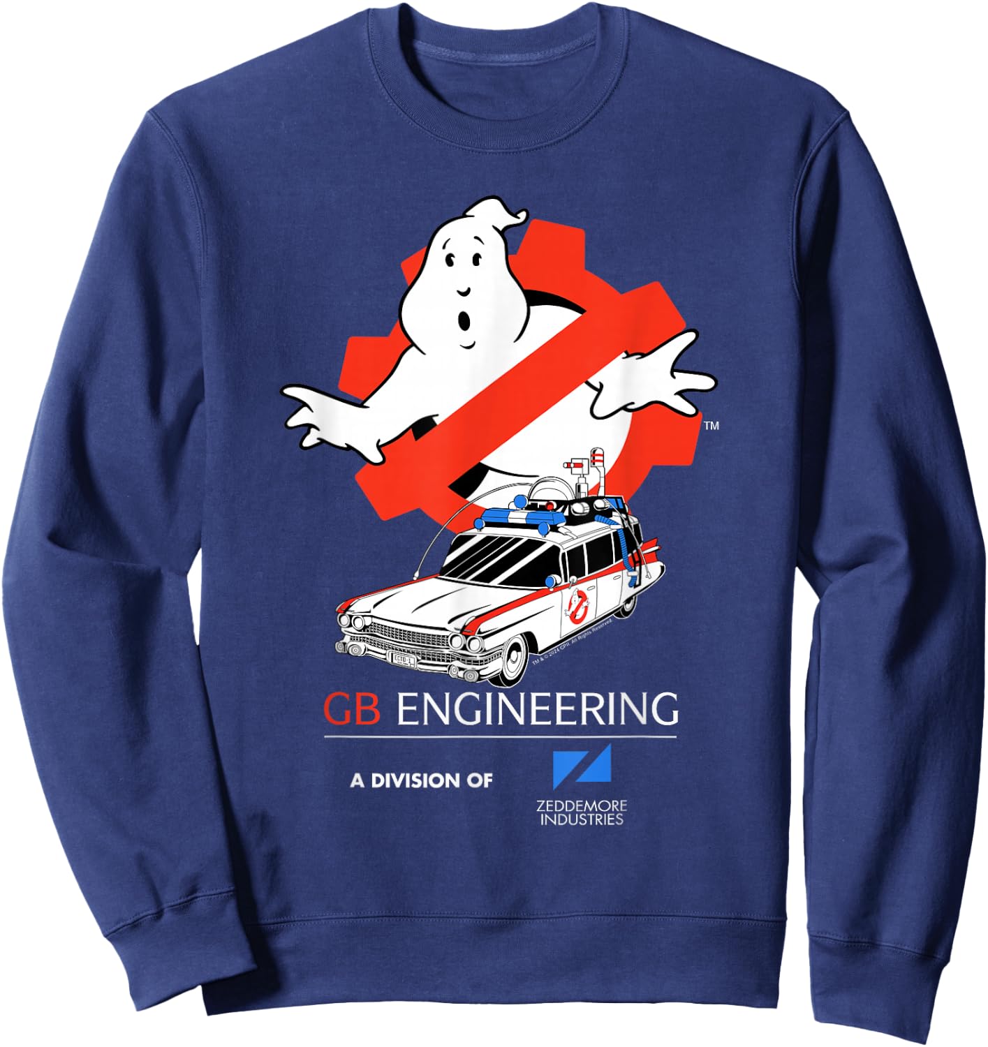 Ghostbusters: Frozen Empire Engineering Gear No Ghost Logo Sweatshirt - Sweatshirt | Navy