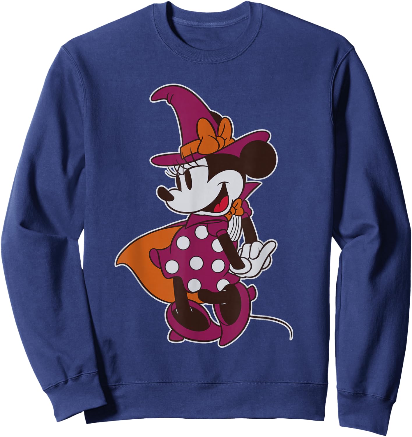 Disney Minnie Mouse in Halloween Witch Costume Sweatshirt - Sweatshirt | Navy
