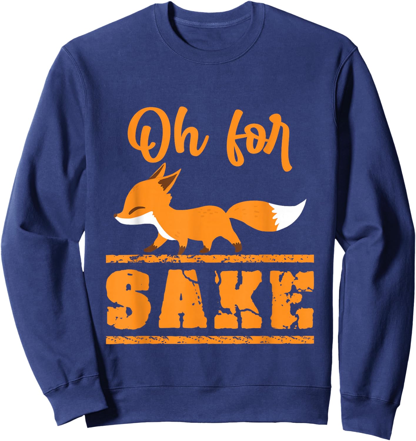 Fox Abstract Foxes Nature Wild Cute Animal Wild Wild Wild Sweatshirt - Sweatshirt | Navy