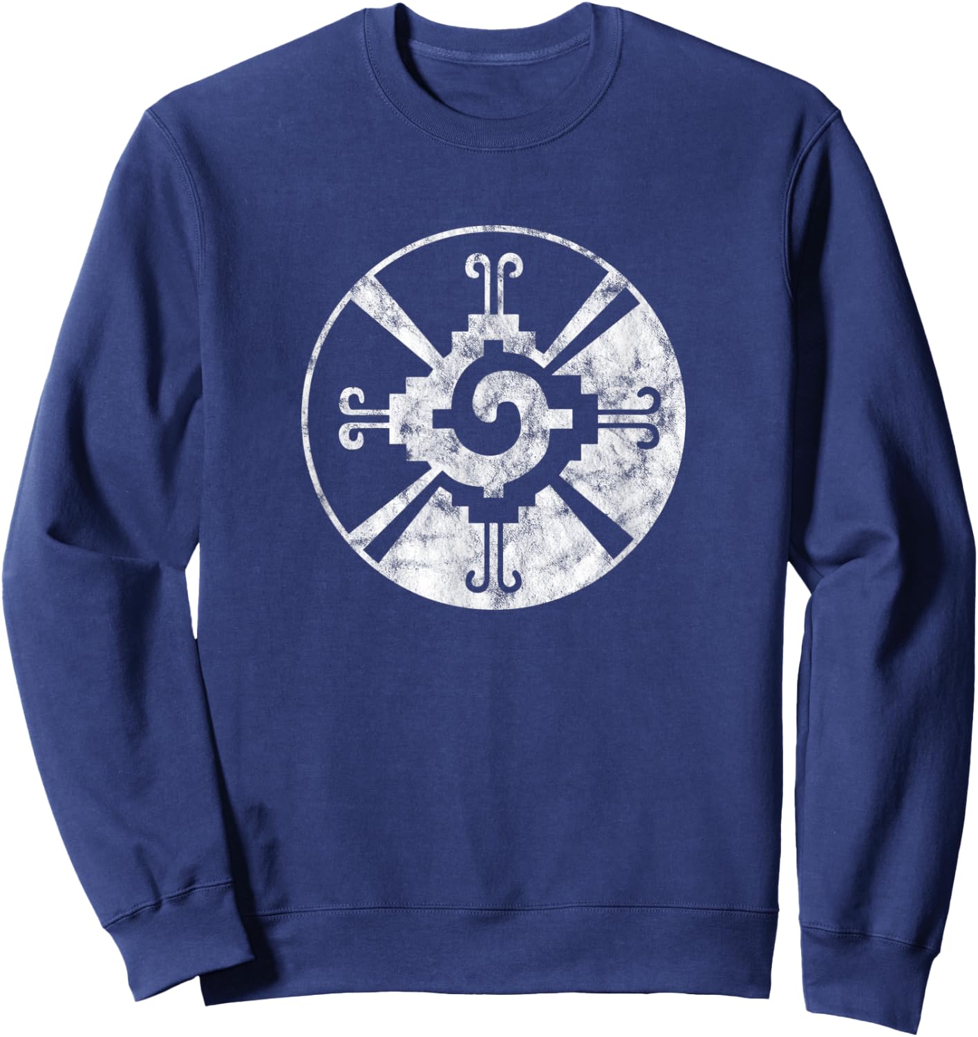 Hunab Ku, Maya, symbol, Indian, heart of the galaxy, mystic Sweatshirt - Sweatshirt | Navy
