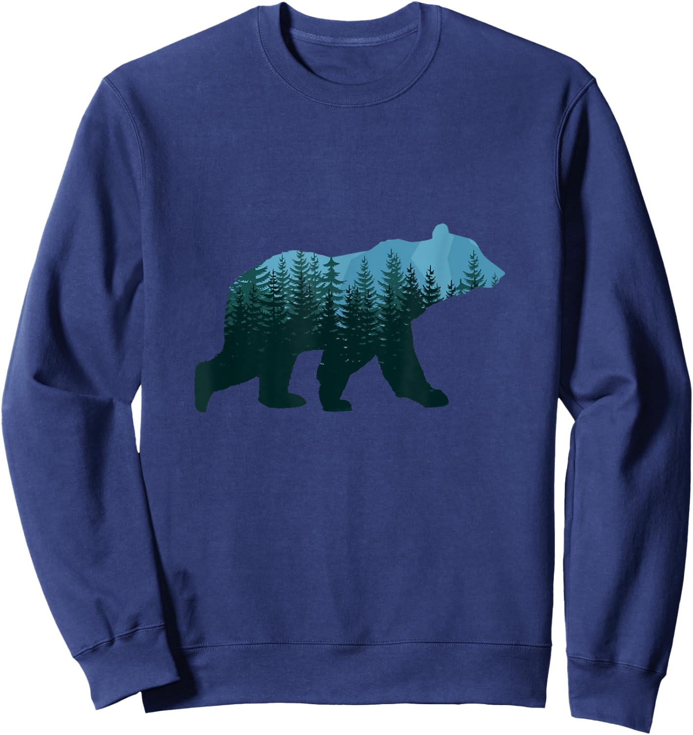 Preserve & Protect Vintage National Park Bear Lover Gift Sweatshirt - Sweatshirt | Navy