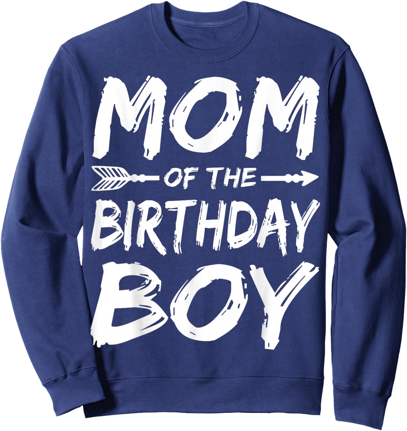 Mom of the birthday boy matching family party Sweatshirt - Sweatshirt | Navy