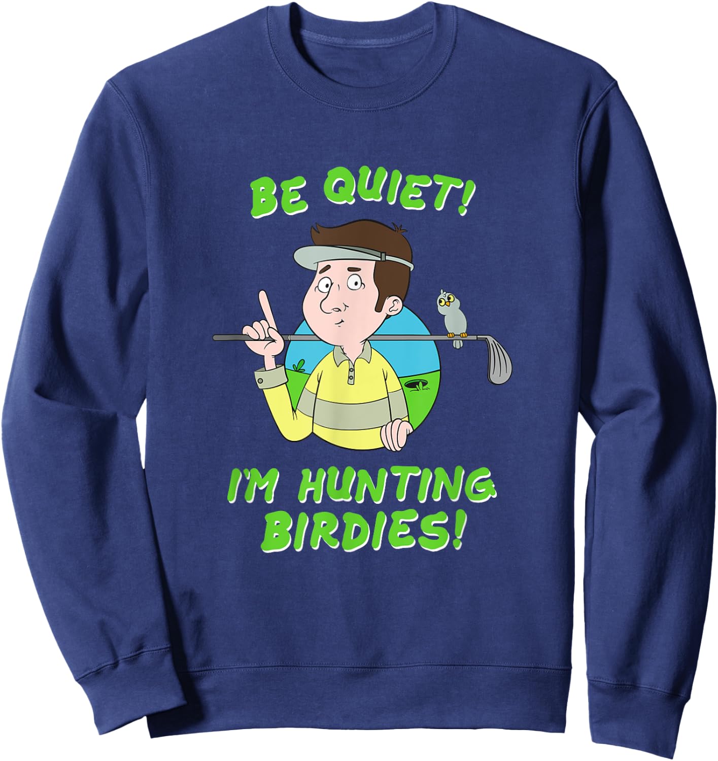 Birdie Golf Golf Equipment Golf Course Bird for Tournament Sweatshirt - Sweatshirt | Navy