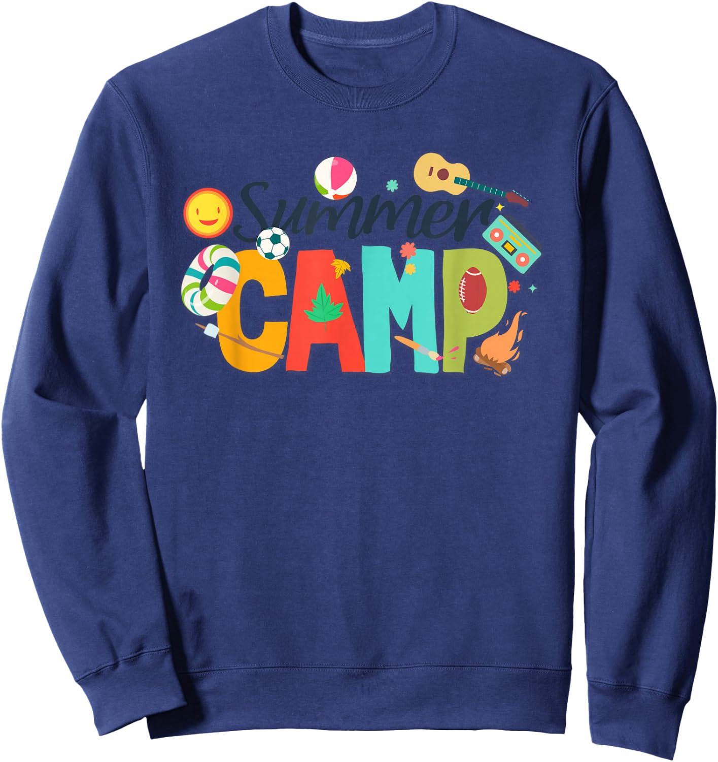 Summer Camp | Director Counselor | Camp Staff Sweatshirt - Sweatshirt | Navy
